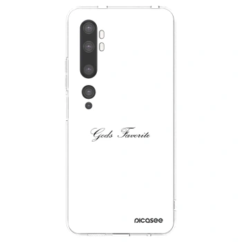 Picasee átlátszó szilikon tok az alábbi mobiltelefonokra Xiaomi Mi Note 10 (Pro) - Gods Favorite