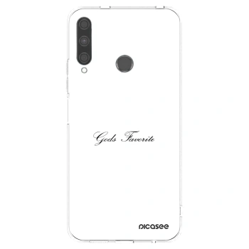 Picasee átlátszó szilikon tok az alábbi mobiltelefonokra Huawei P40 Lite E - Gods Favorite