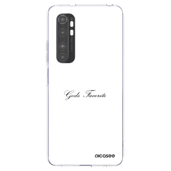 Picasee átlátszó szilikon tok az alábbi mobiltelefonokra Xiaomi Mi Note 10 Lite - Gods Favorite