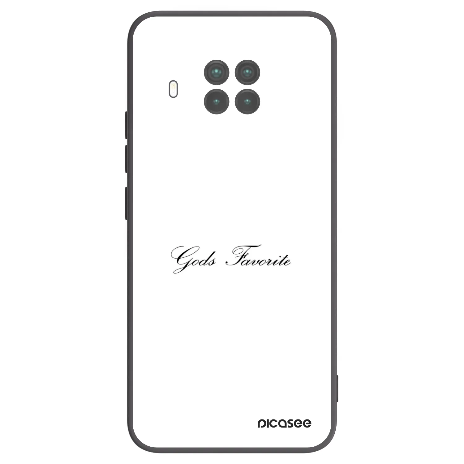 Picasee fekete szilikon tok az alábbi mobiltelefonokra Xiaomi Mi 10T Lite - Gods Favorite