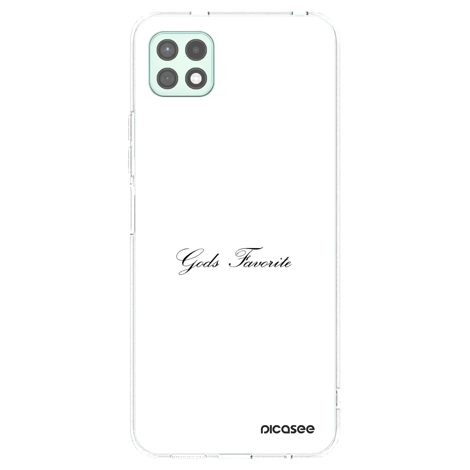 Picasee átlátszó szilikon tok az alábbi mobiltelefonokra Samsung Galaxy A22 A226B 5G - Gods Favorite