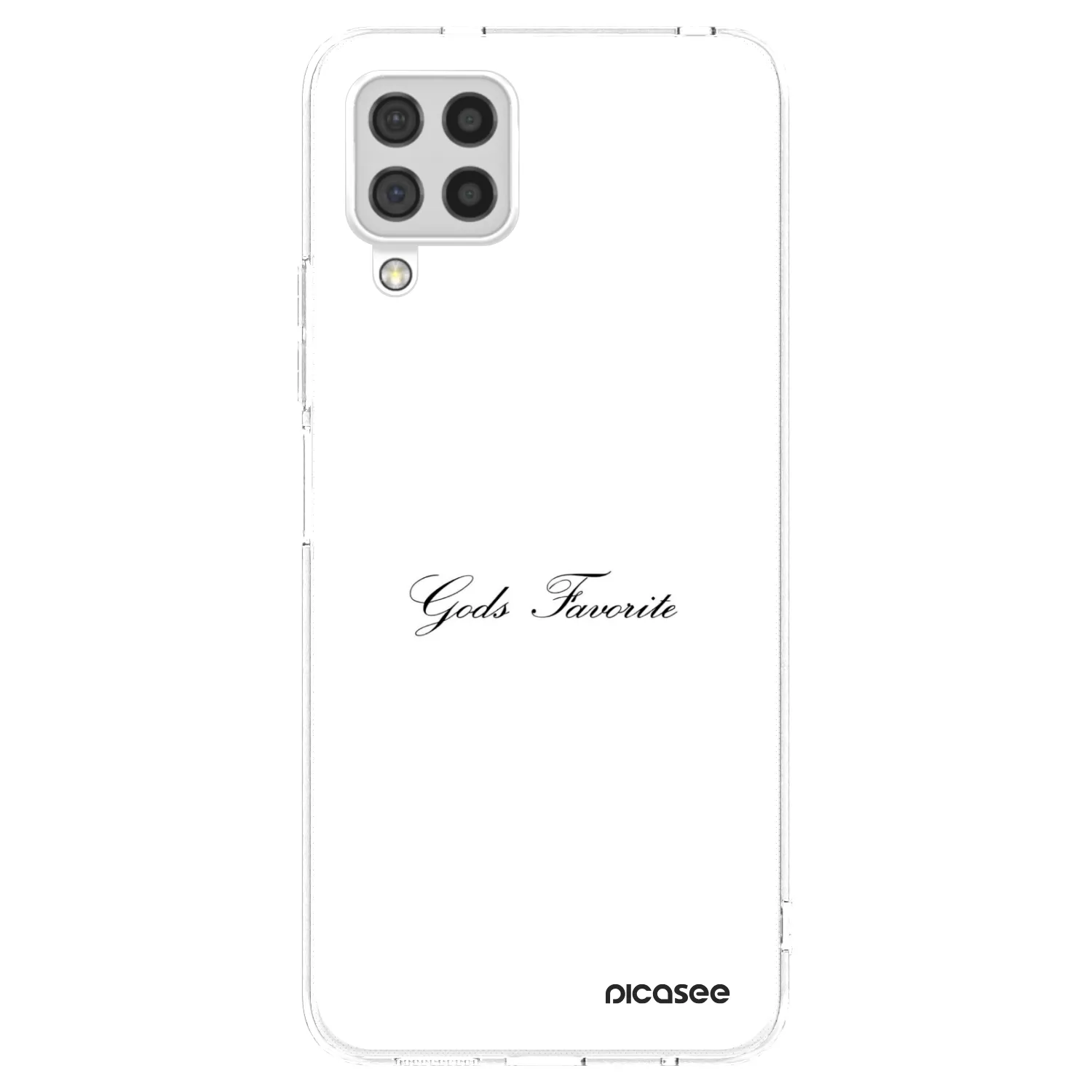 Picasee átlátszó szilikon tok az alábbi mobiltelefonokra Samsung Galaxy A22 A225F 4G - Gods Favorite