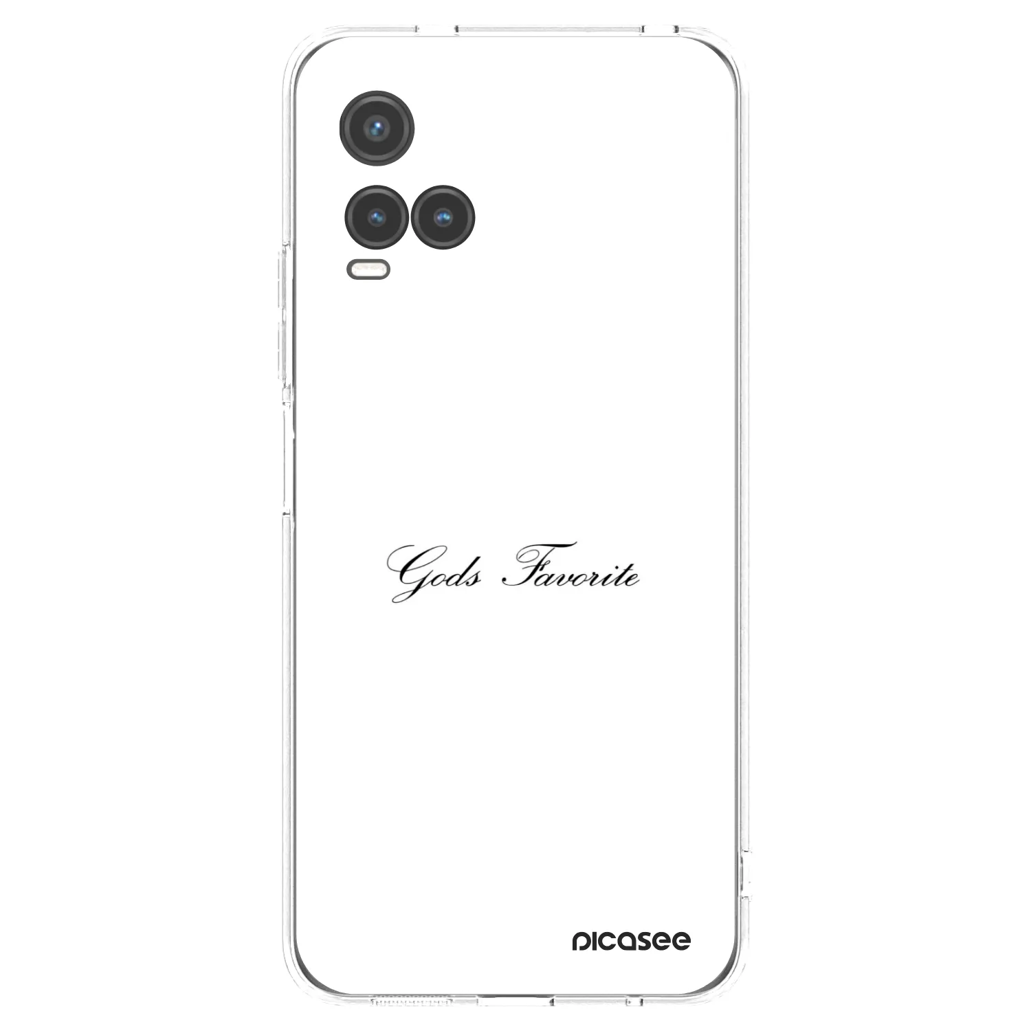 Picasee átlátszó szilikon tok az alábbi mobiltelefonokra Vivo Y33s - Gods Favorite
