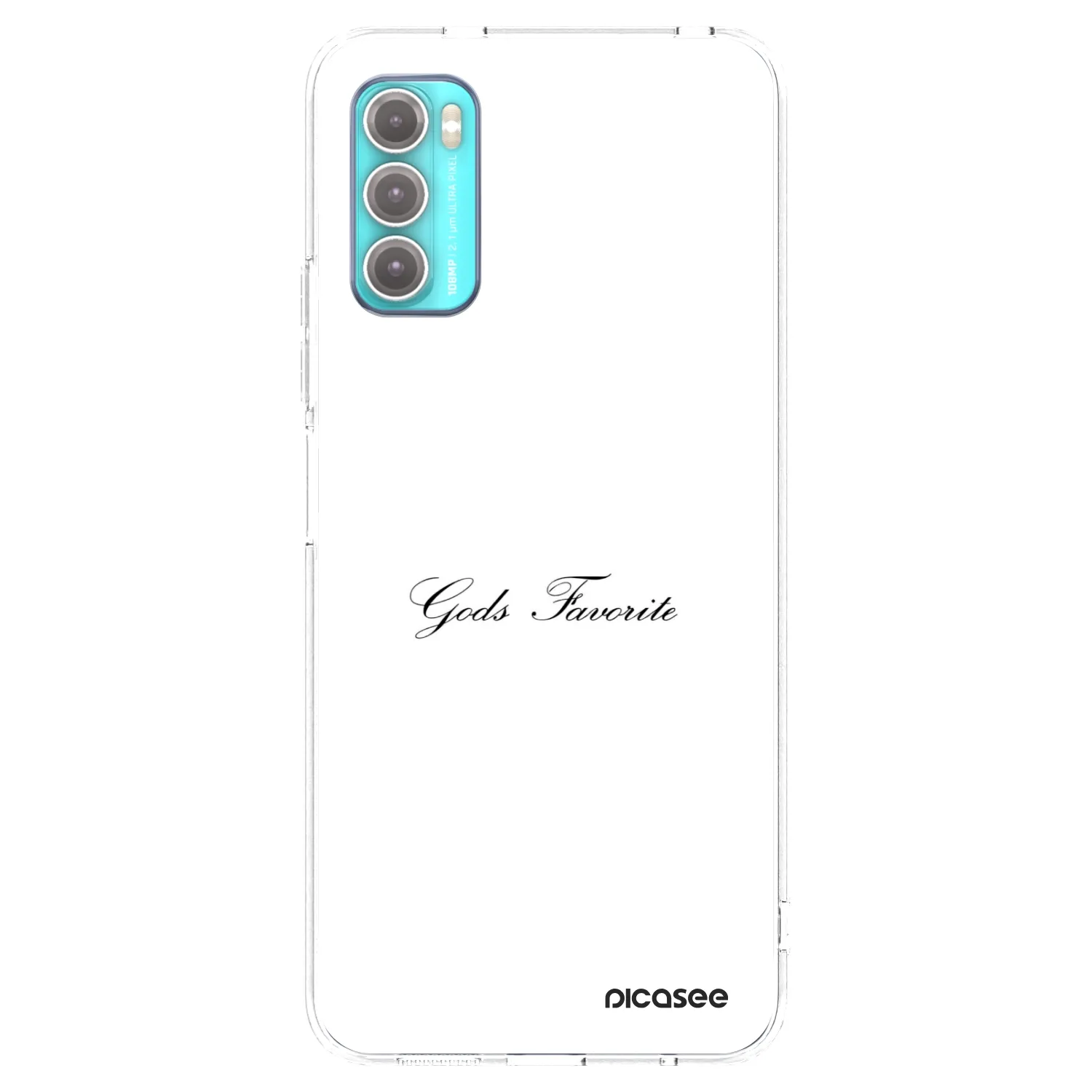 Picasee átlátszó szilikon tok az alábbi mobiltelefonokra Motorola Moto G60 - Gods Favorite