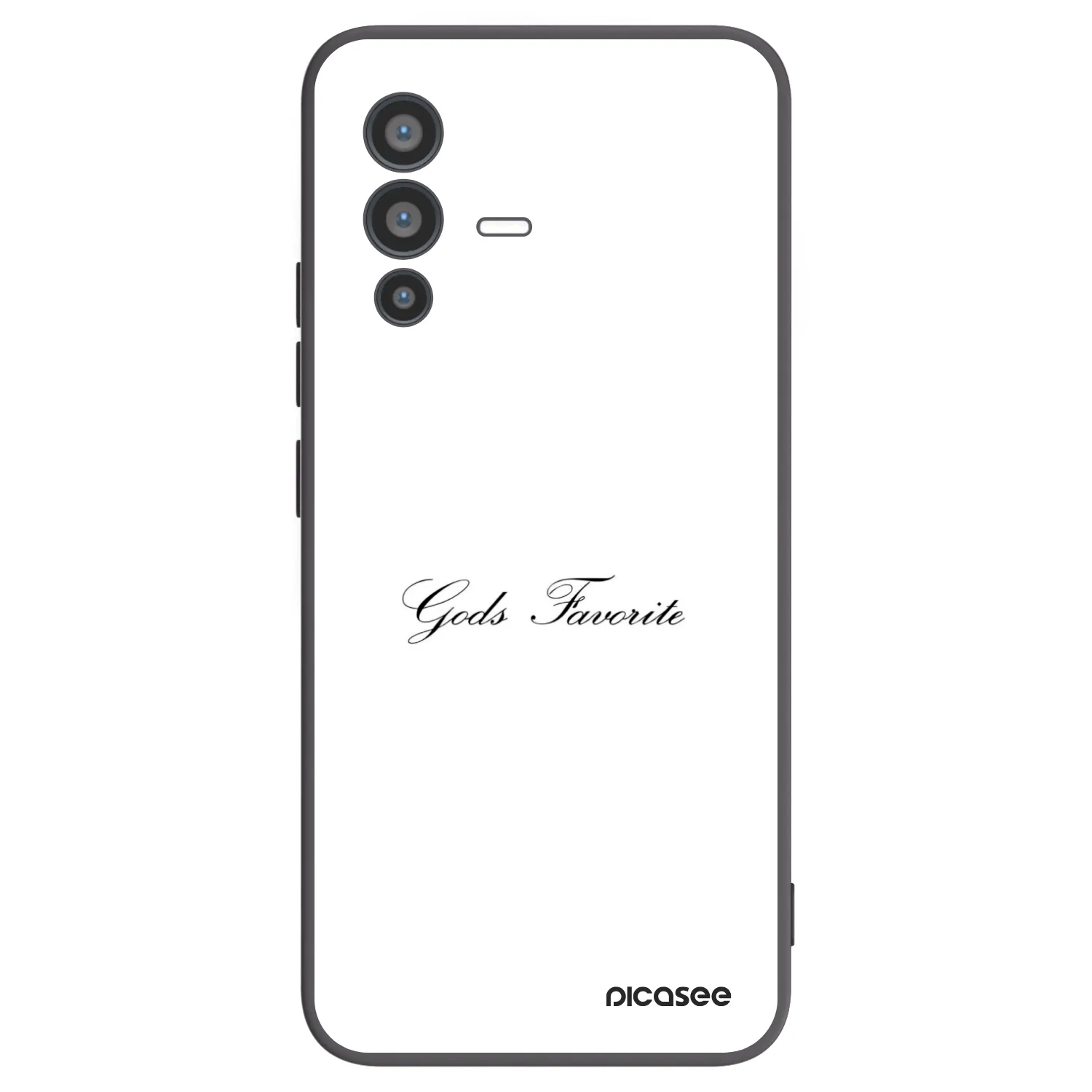 Picasee fekete szilikon tok az alábbi mobiltelefonokra Vivo V23 5G - Gods Favorite