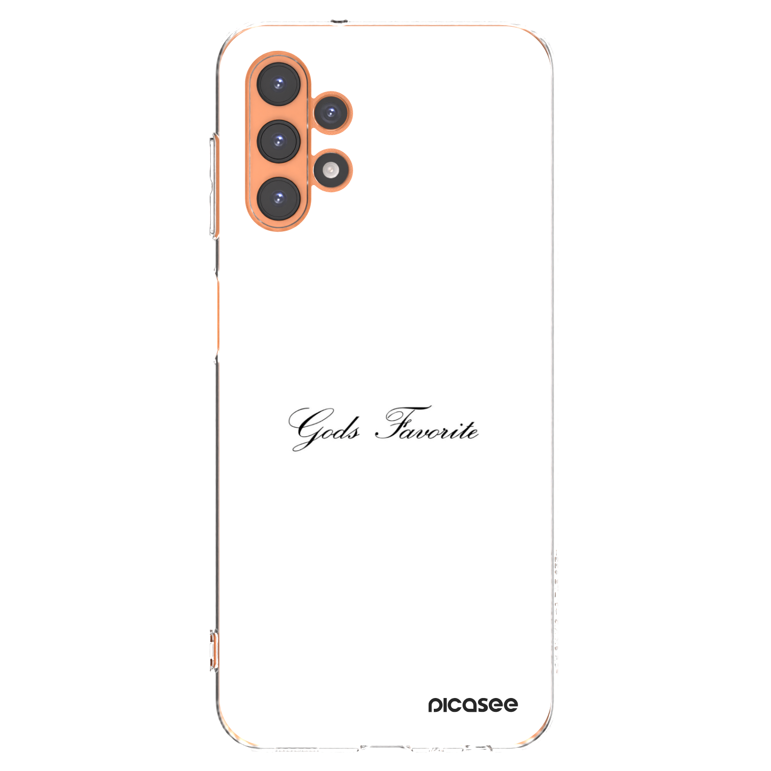 Picasee átlátszó szilikon tok az alábbi mobiltelefonokra Samsung Galaxy A13 4G A135 - Gods Favorite