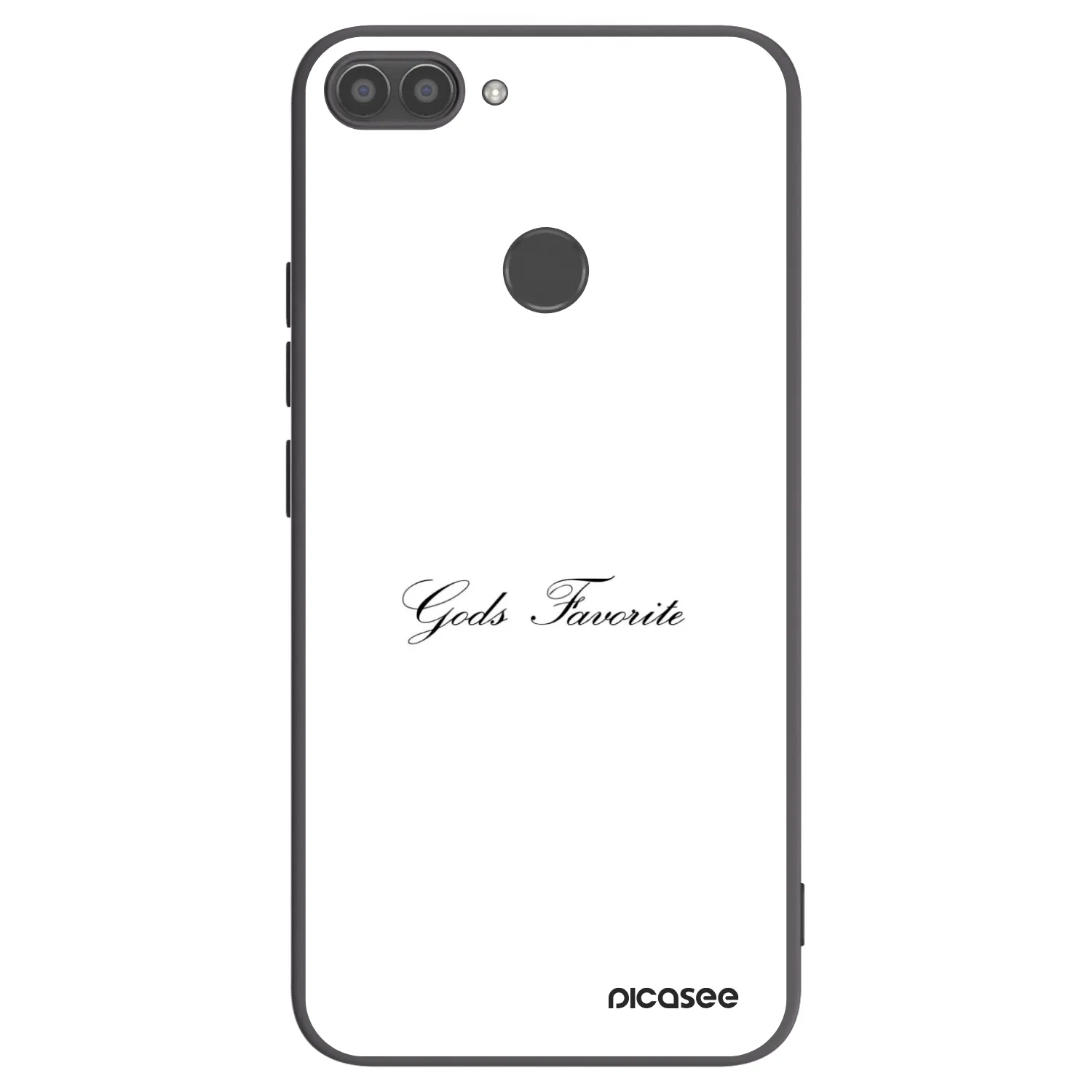 Picasee fekete szilikon tok az alábbi mobiltelefonokra Huawei P Smart - Gods Favorite