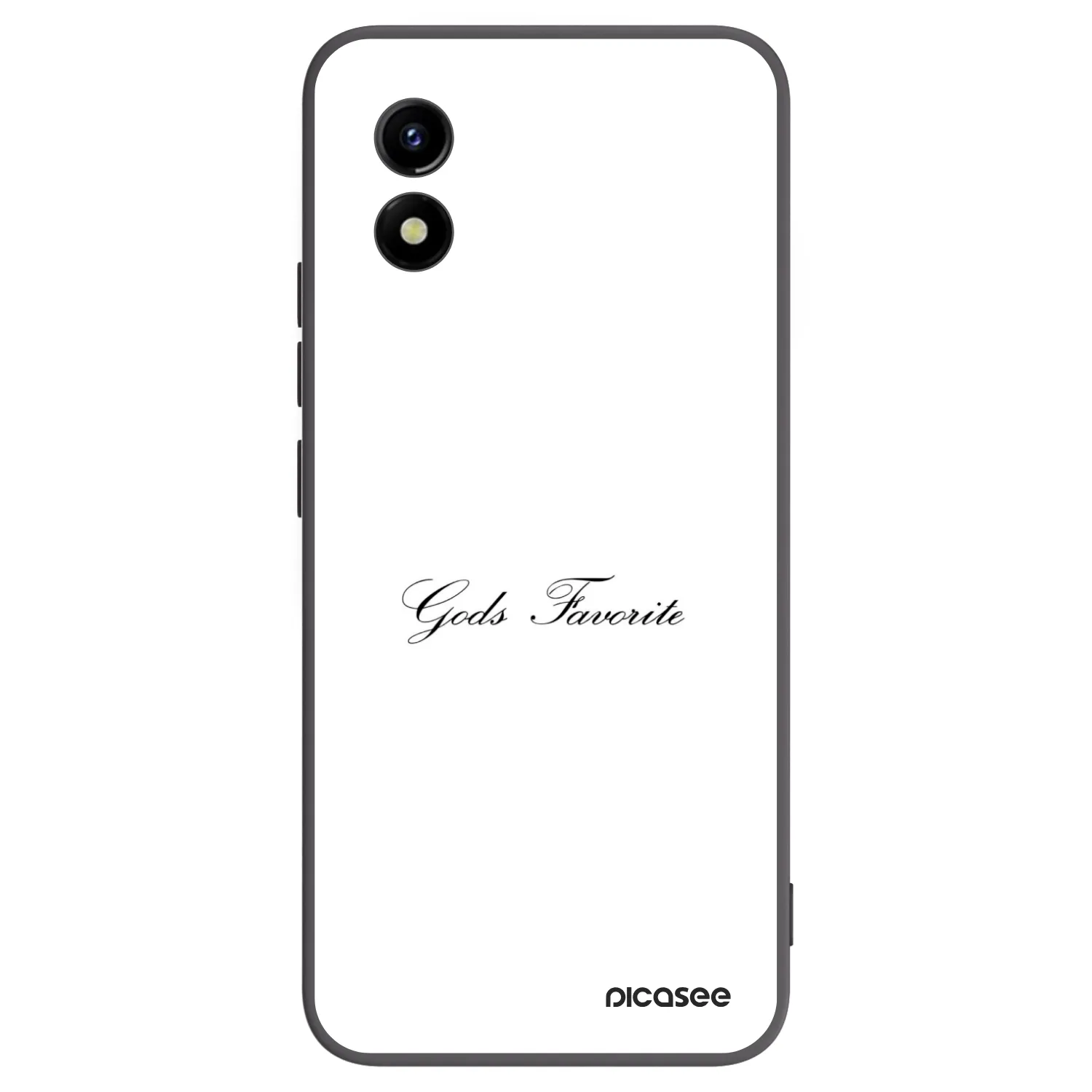 Picasee fekete szilikon tok az alábbi mobiltelefonokra Vivo Y01 - Gods Favorite