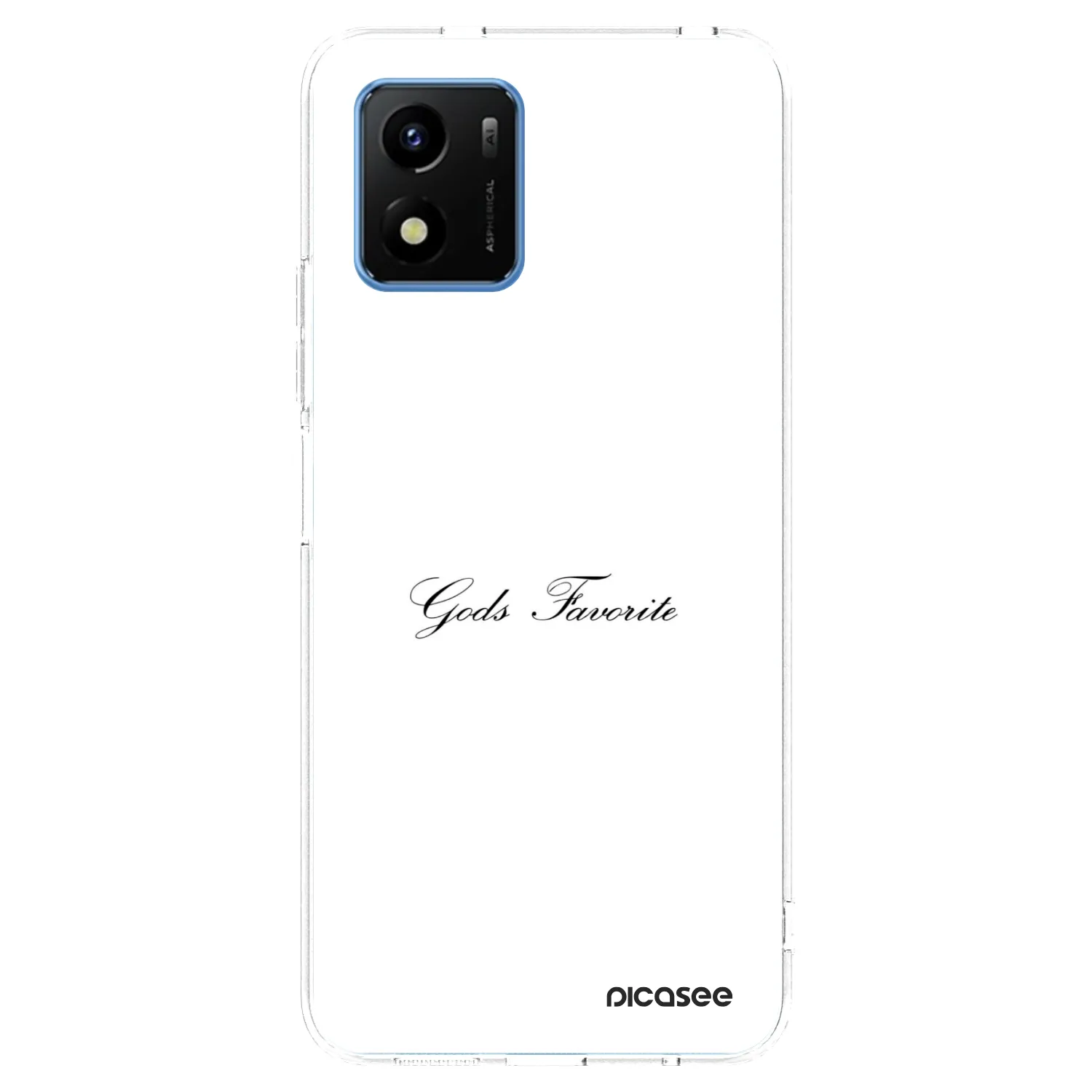 Picasee átlátszó szilikon tok az alábbi mobiltelefonokra Vivo Y01 - Gods Favorite