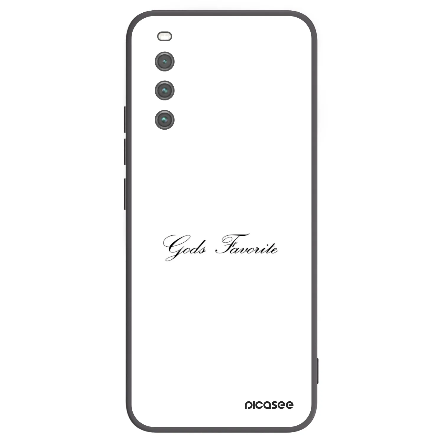 Picasee fekete szilikon tok az alábbi mobiltelefonokra Sony Xperia 10 IV 5G - Gods Favorite