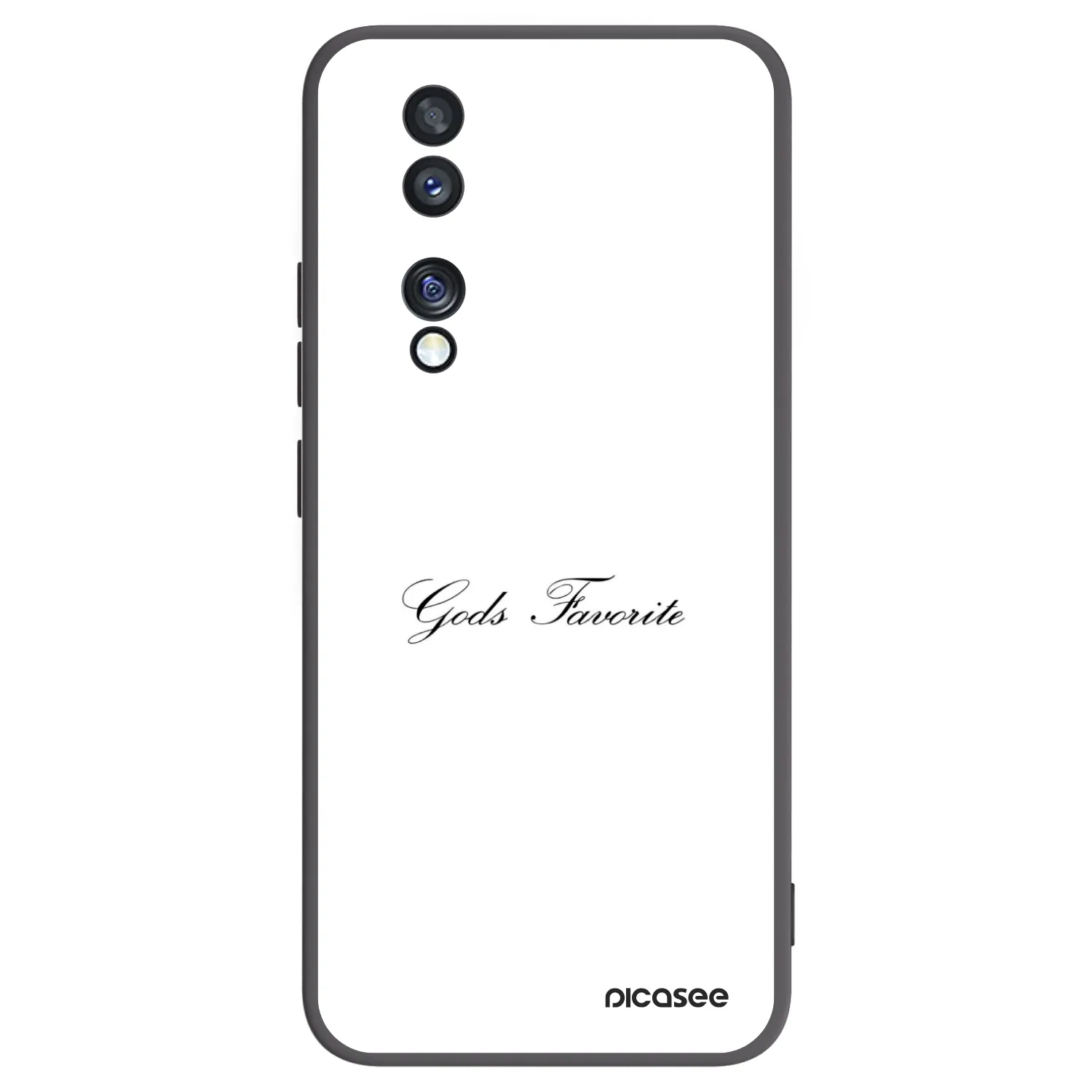 Picasee fekete szilikon tok az alábbi mobiltelefonokra Honor 70 - Gods Favorite