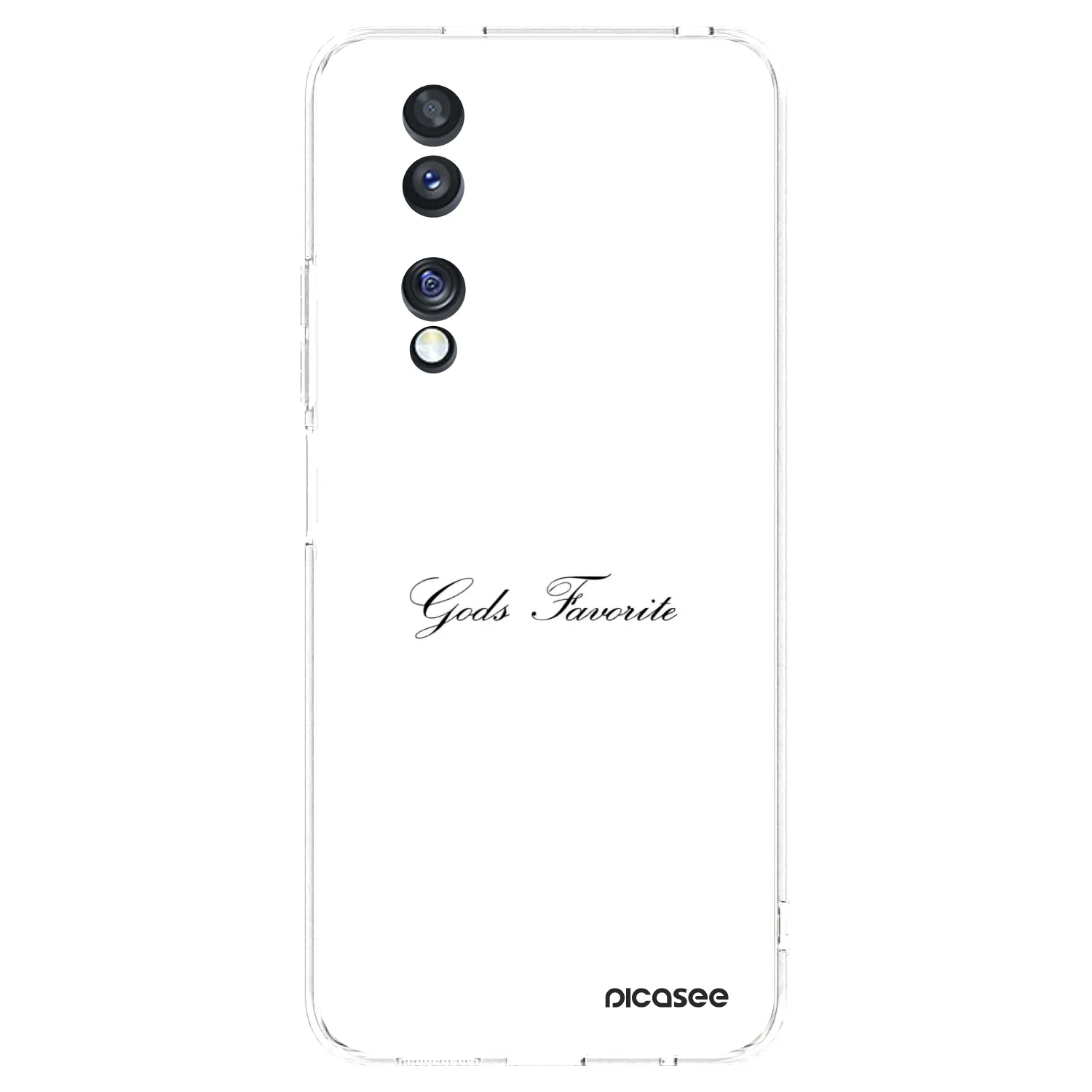 Picasee átlátszó szilikon tok az alábbi mobiltelefonokra Honor 70 - Gods Favorite