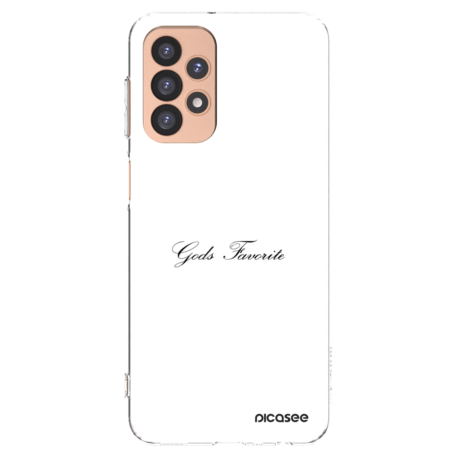 Picasee átlátszó szilikon tok az alábbi mobiltelefonokra Samsung Galaxy A23 A236B 5G - Gods Favorite