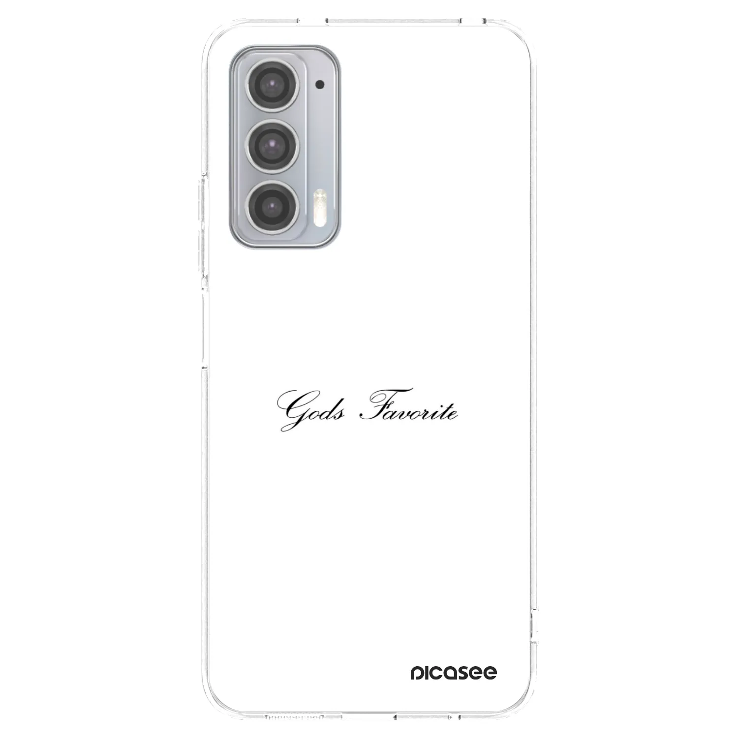 Picasee átlátszó szilikon tok az alábbi mobiltelefonokra Motorola Edge 20 - Gods Favorite