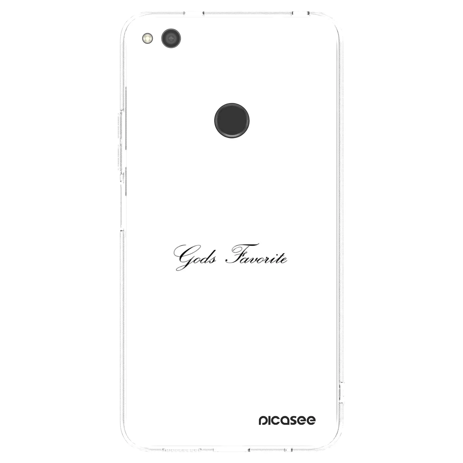 Picasee átlátszó szilikon tok az alábbi mobiltelefonokra Huawei P9 Lite 2017 - Gods Favorite