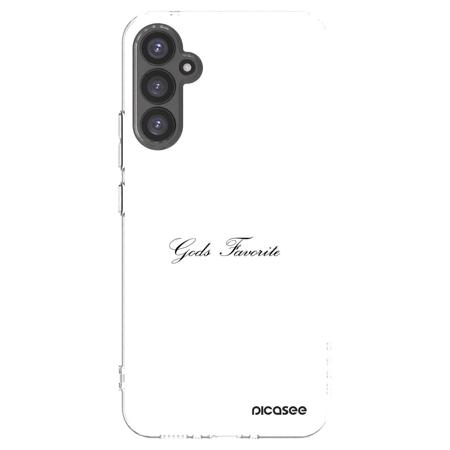 Picasee átlátszó szilikon tok az alábbi mobiltelefonokra Samsung Galaxy A34 5G A346B - Gods Favorite