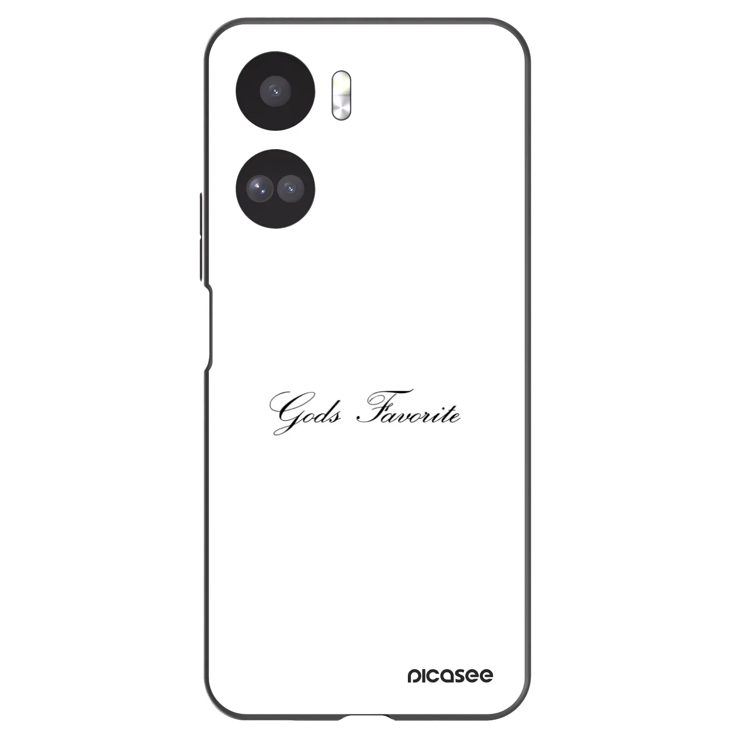 Picasee fekete szilikon tok az alábbi mobiltelefonokra Honor 90 Lite 5G - Gods Favorite