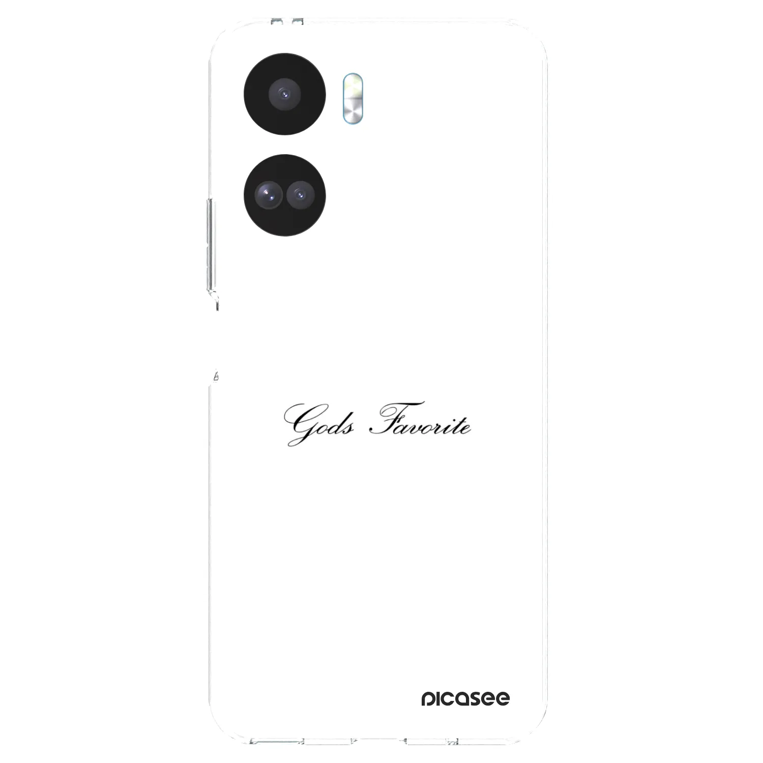 Picasee átlátszó szilikon tok az alábbi mobiltelefonokra Honor 90 Lite 5G - Gods Favorite