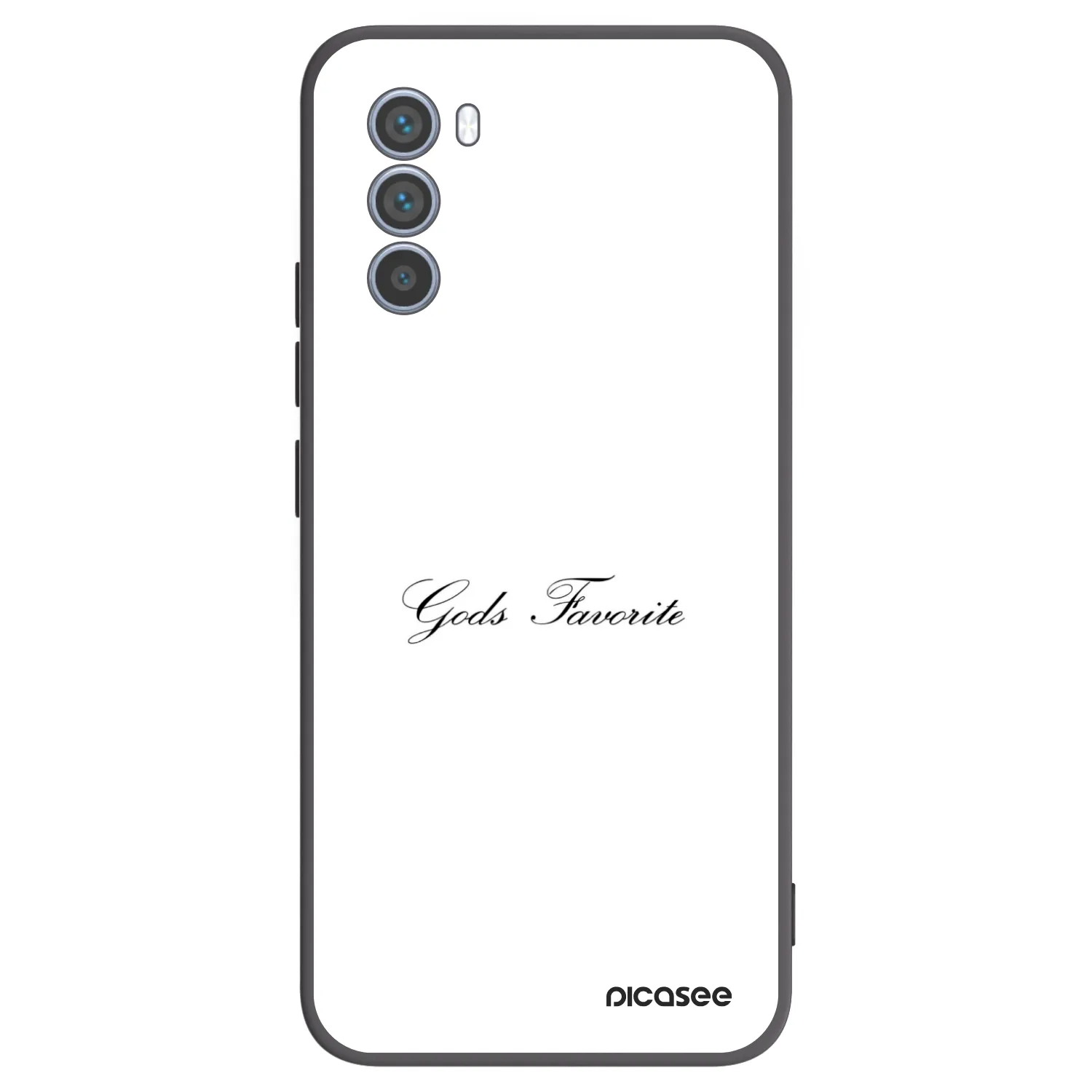 Picasee fekete szilikon tok az alábbi mobiltelefonokra Motorola Moto G62 - Gods Favorite
