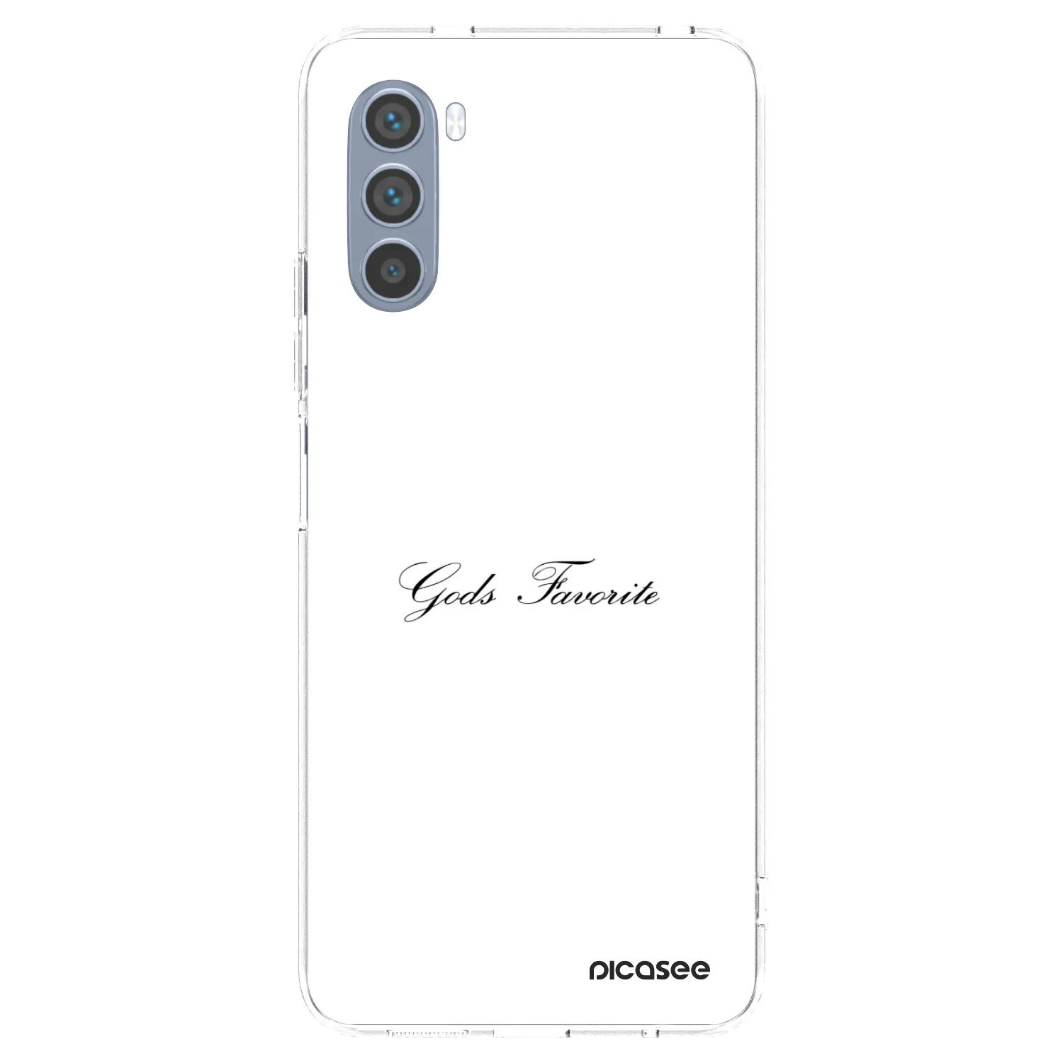 Picasee átlátszó szilikon tok az alábbi mobiltelefonokra Motorola Moto G62 - Gods Favorite