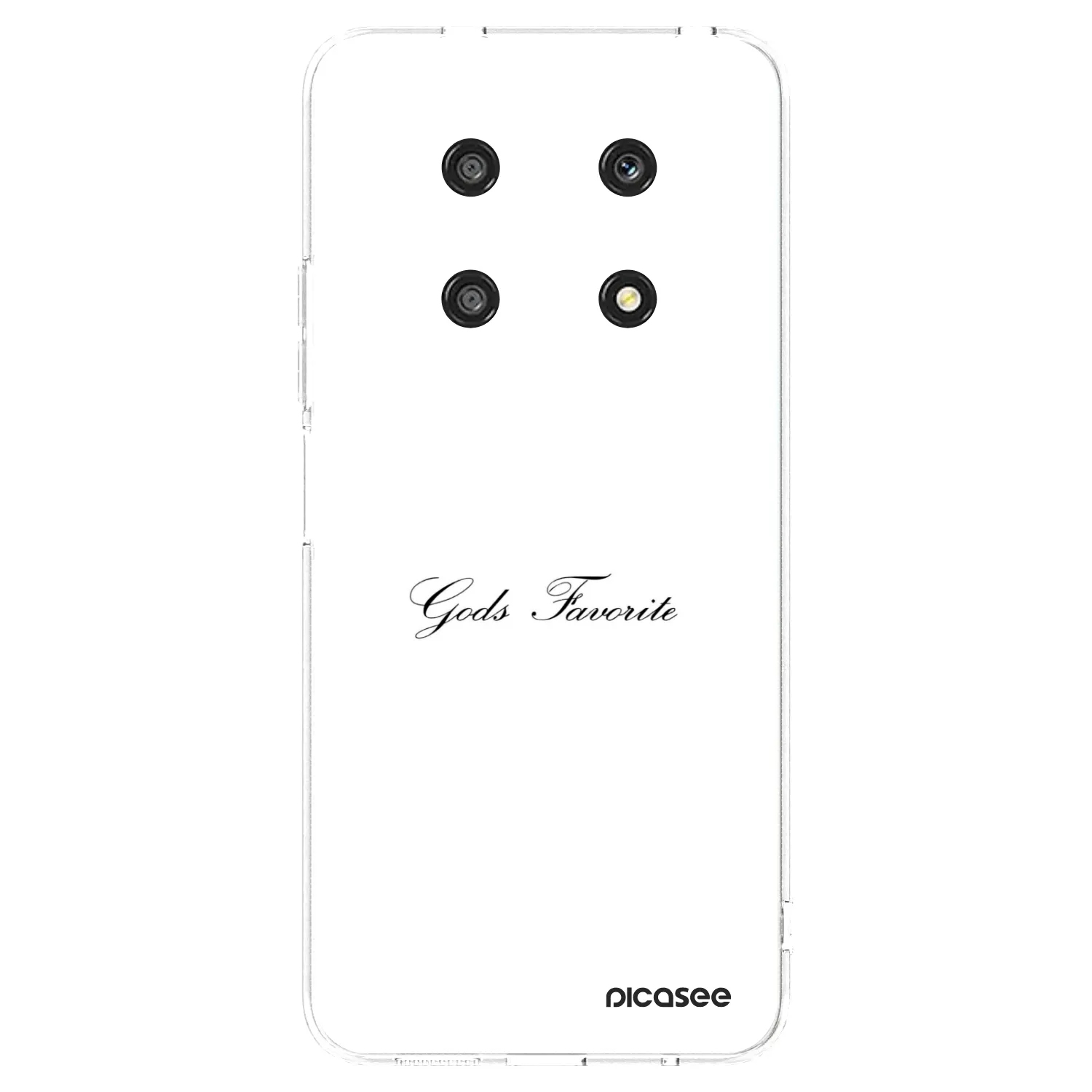 Picasee átlátszó szilikon tok az alábbi mobiltelefonokra Honor Magic4 Lite 5G - Gods Favorite