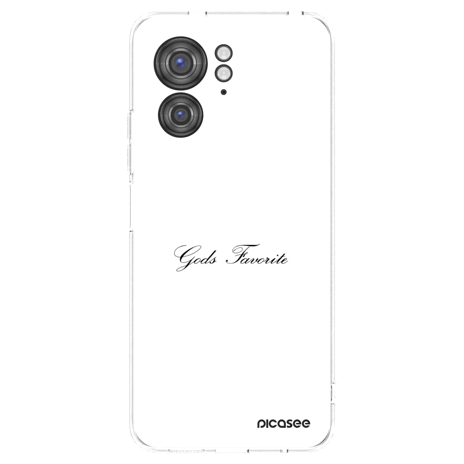Picasee átlátszó szilikon tok az alábbi mobiltelefonokra Motorola Edge 40 - Gods Favorite