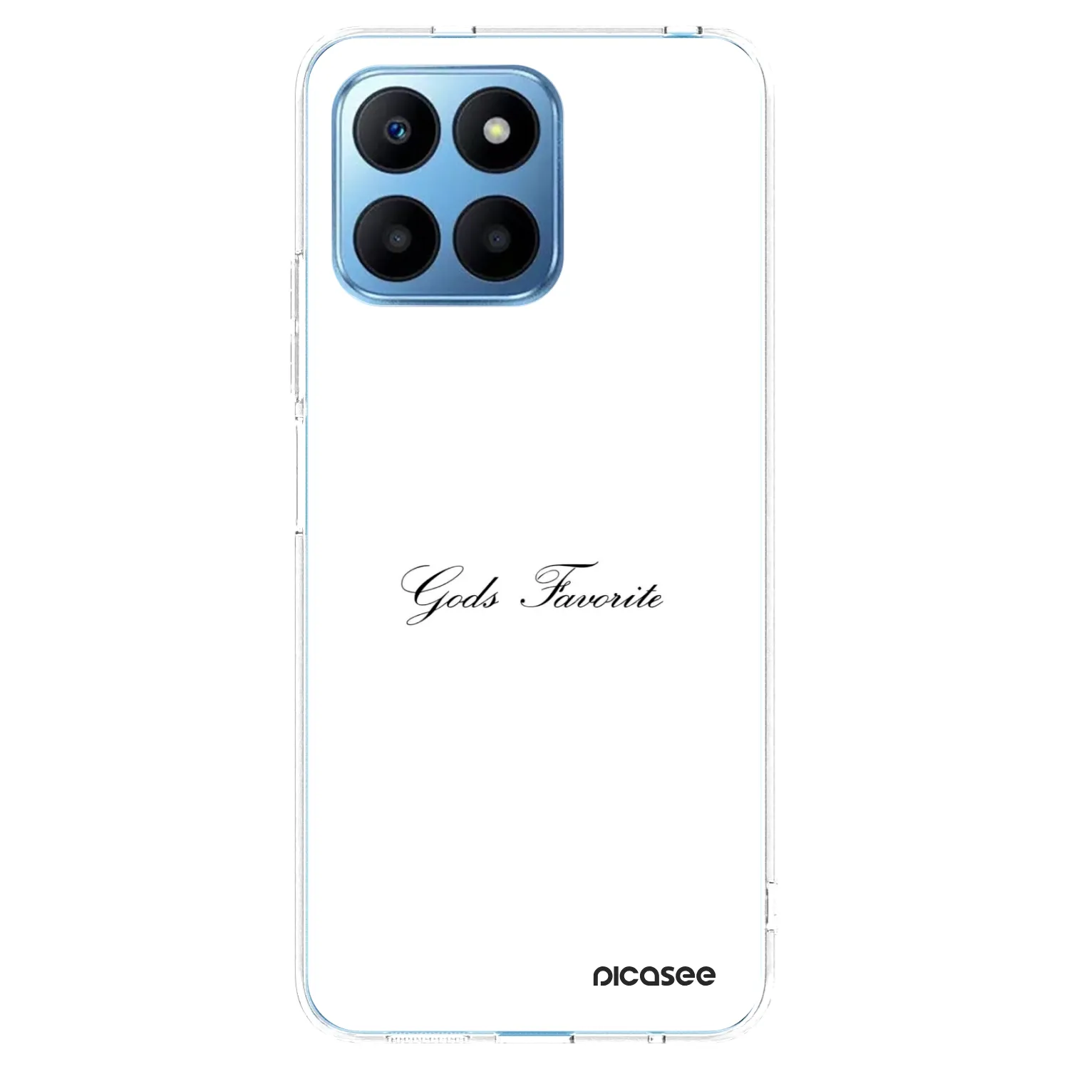 Picasee átlátszó szilikon tok az alábbi mobiltelefonokra Honor 70 Lite - Gods Favorite