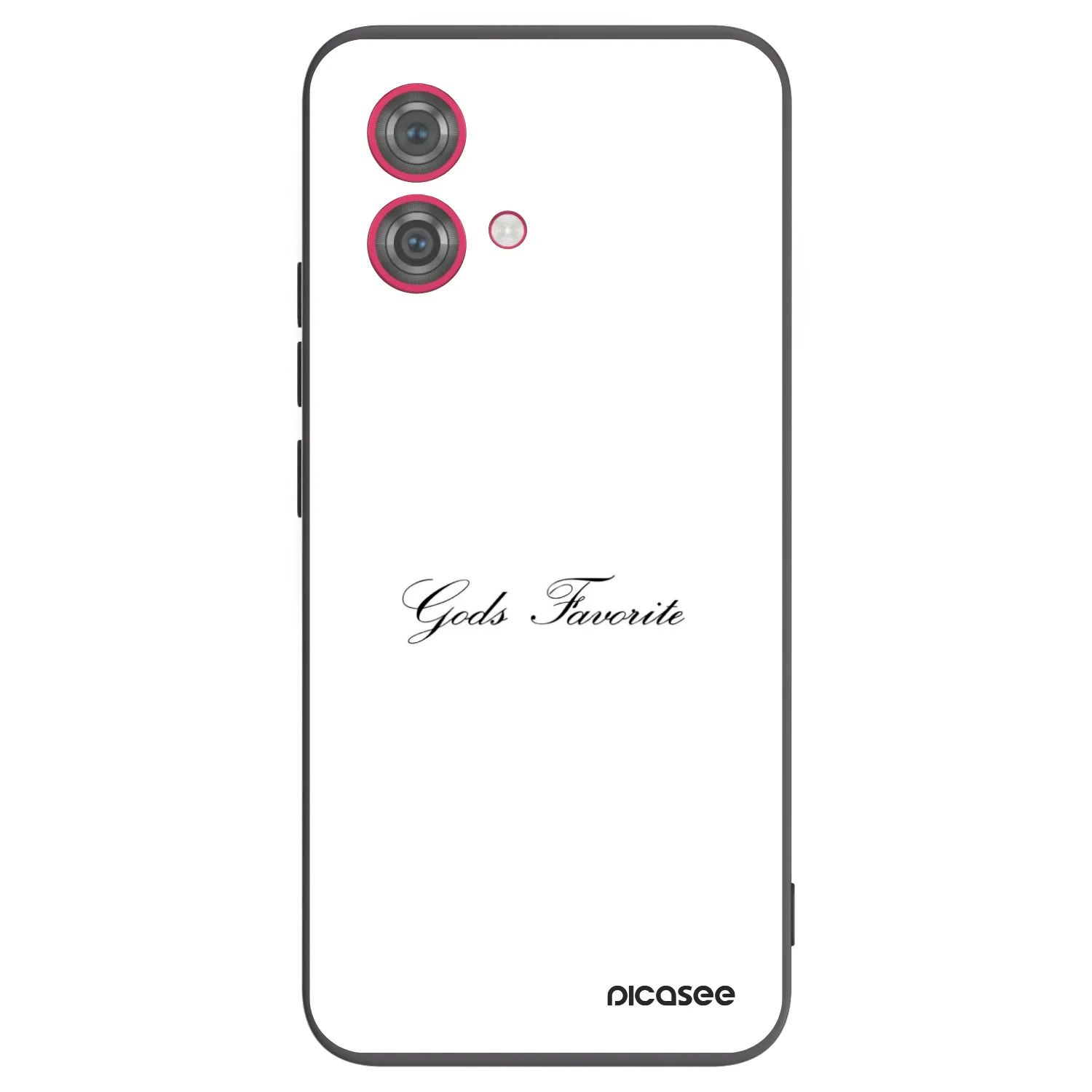 Picasee fekete szilikon tok az alábbi mobiltelefonokra Motorola Moto G84 5G - Gods Favorite