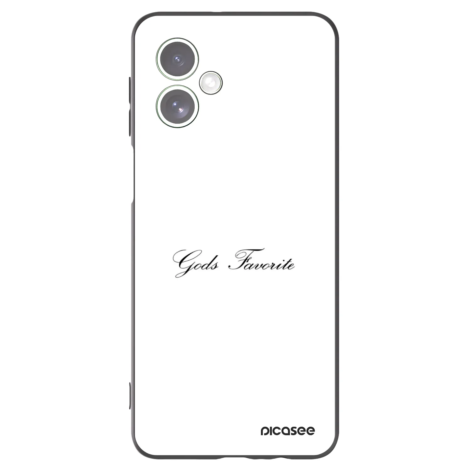 Picasee fekete szilikon tok az alábbi mobiltelefonokra Motorola Moto G54 5G - Gods Favorite