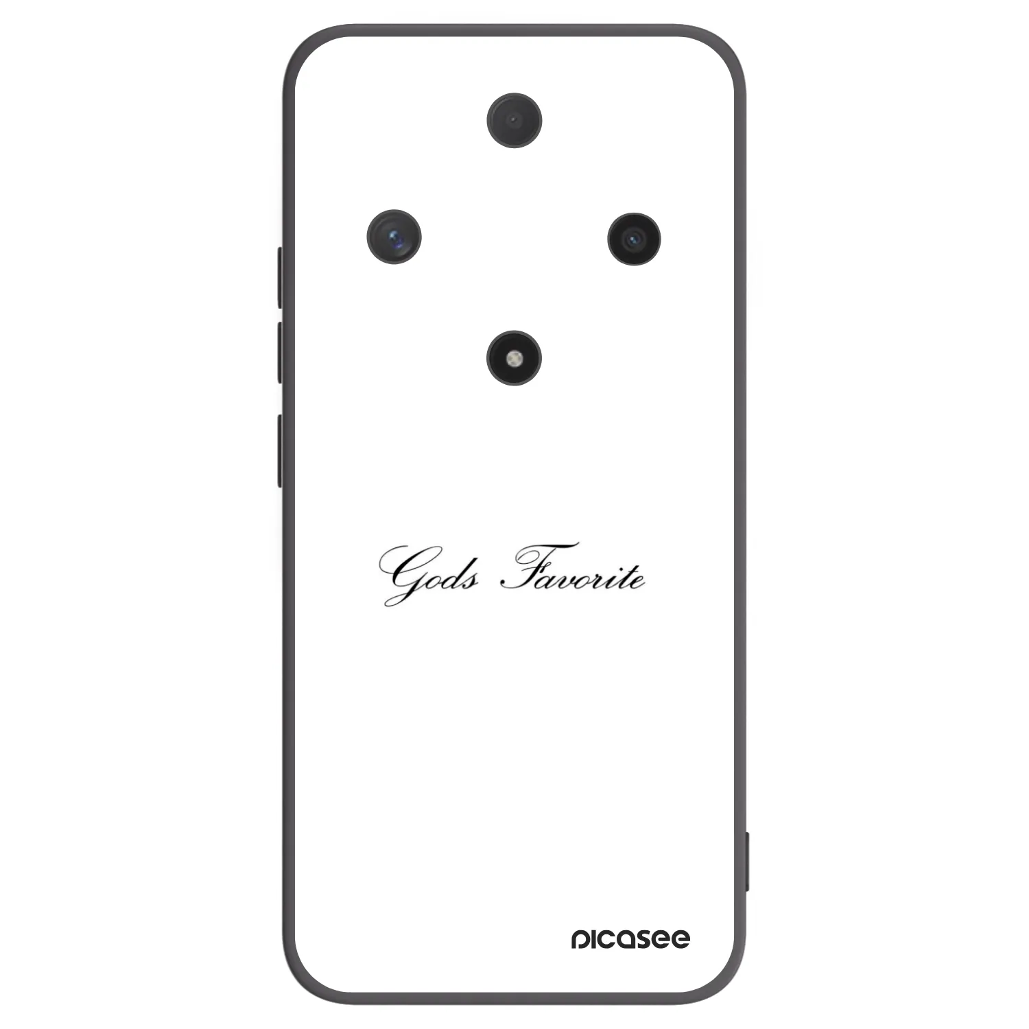 Picasee fekete szilikon tok az alábbi mobiltelefonokra Honor Magic6 Lite 5G - Gods Favorite