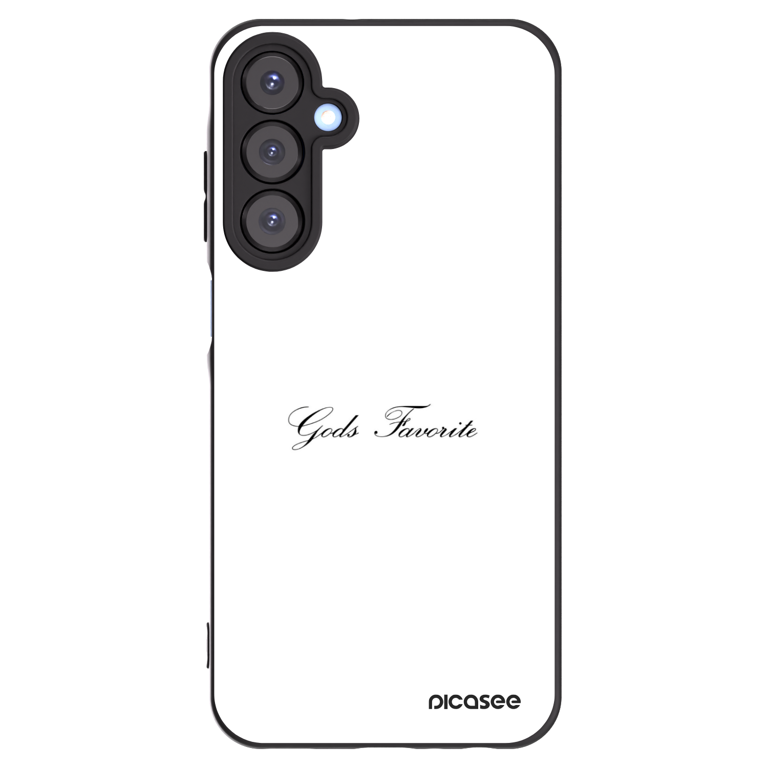 Picasee fekete szilikon tok az alábbi mobiltelefonokra Samsung Galaxy A25 A256B 5G - Gods Favorite