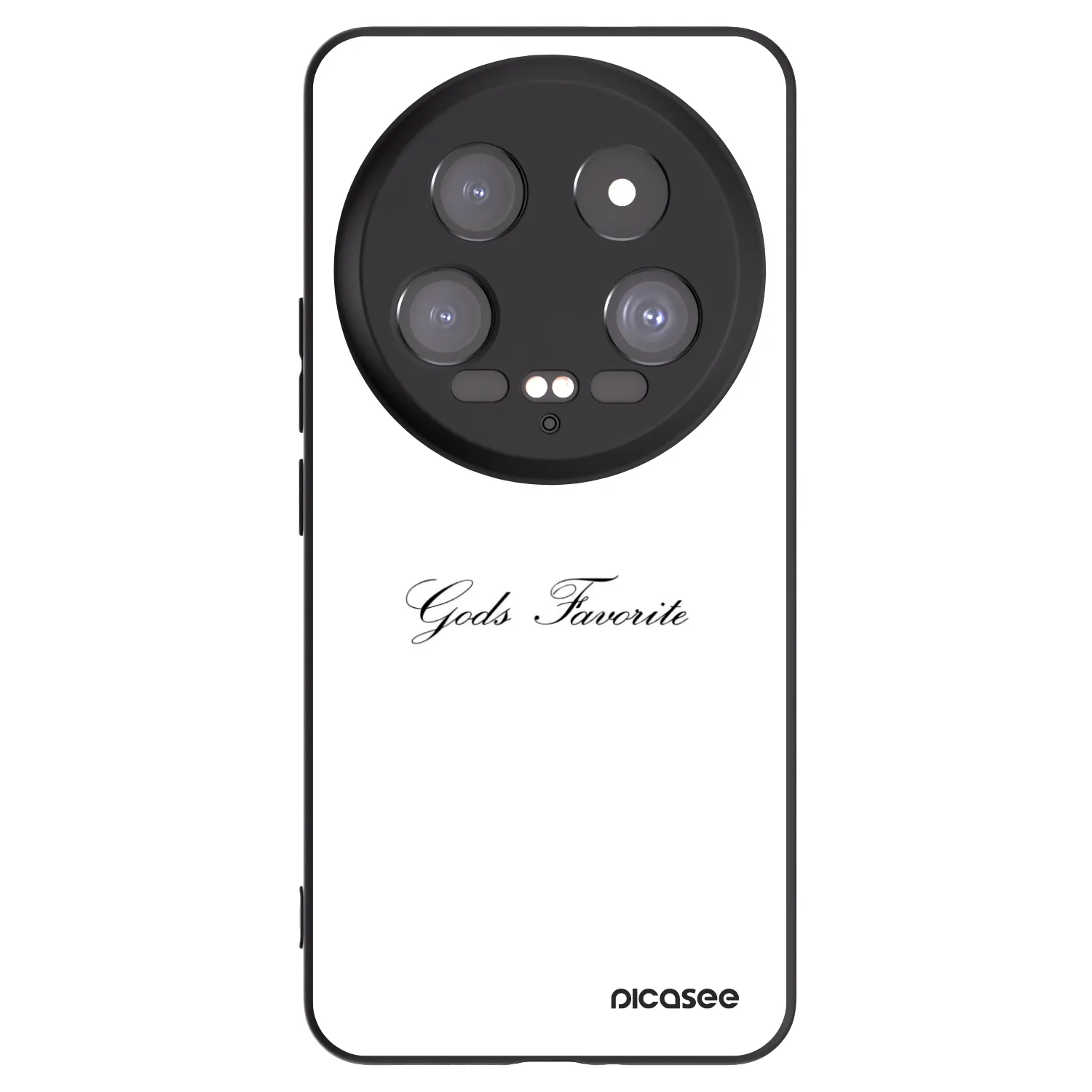 Picasee fekete szilikon tok az alábbi mobiltelefonokra Xiaomi 14 Ultra - Gods Favorite