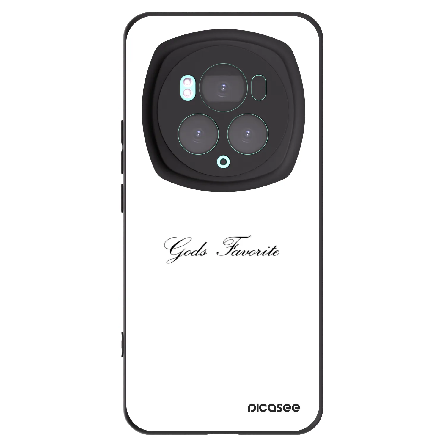 Picasee fekete szilikon tok az alábbi mobiltelefonokra Honor Magic6 Pro - Gods Favorite