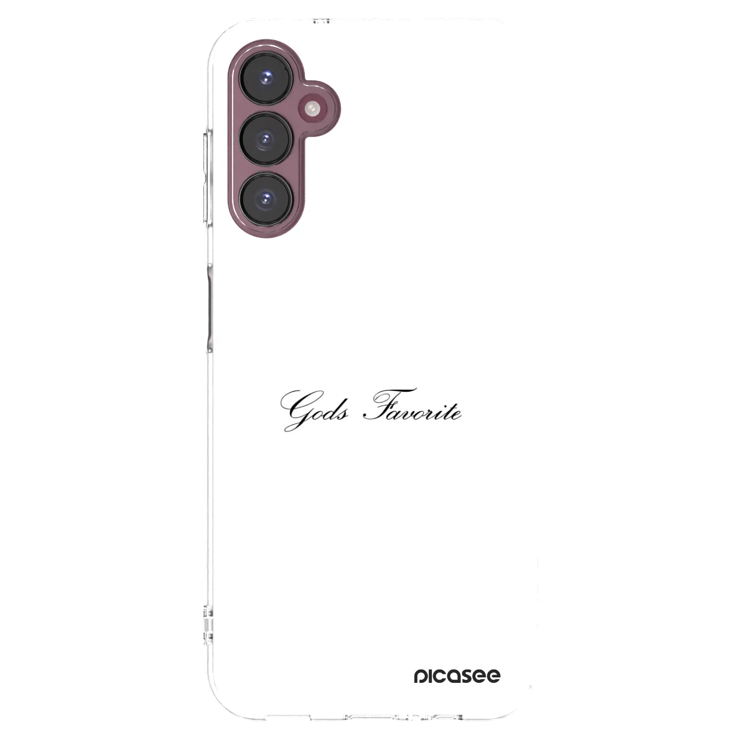 Picasee átlátszó szilikon tok az alábbi mobiltelefonokra Samsung Galaxy A05s A057G - Gods Favorite