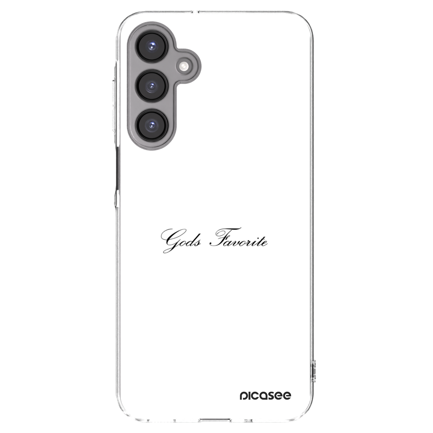 Picasee átlátszó szilikon tok az alábbi mobiltelefonokra Samsung Galaxy A16 5G - Gods Favorite