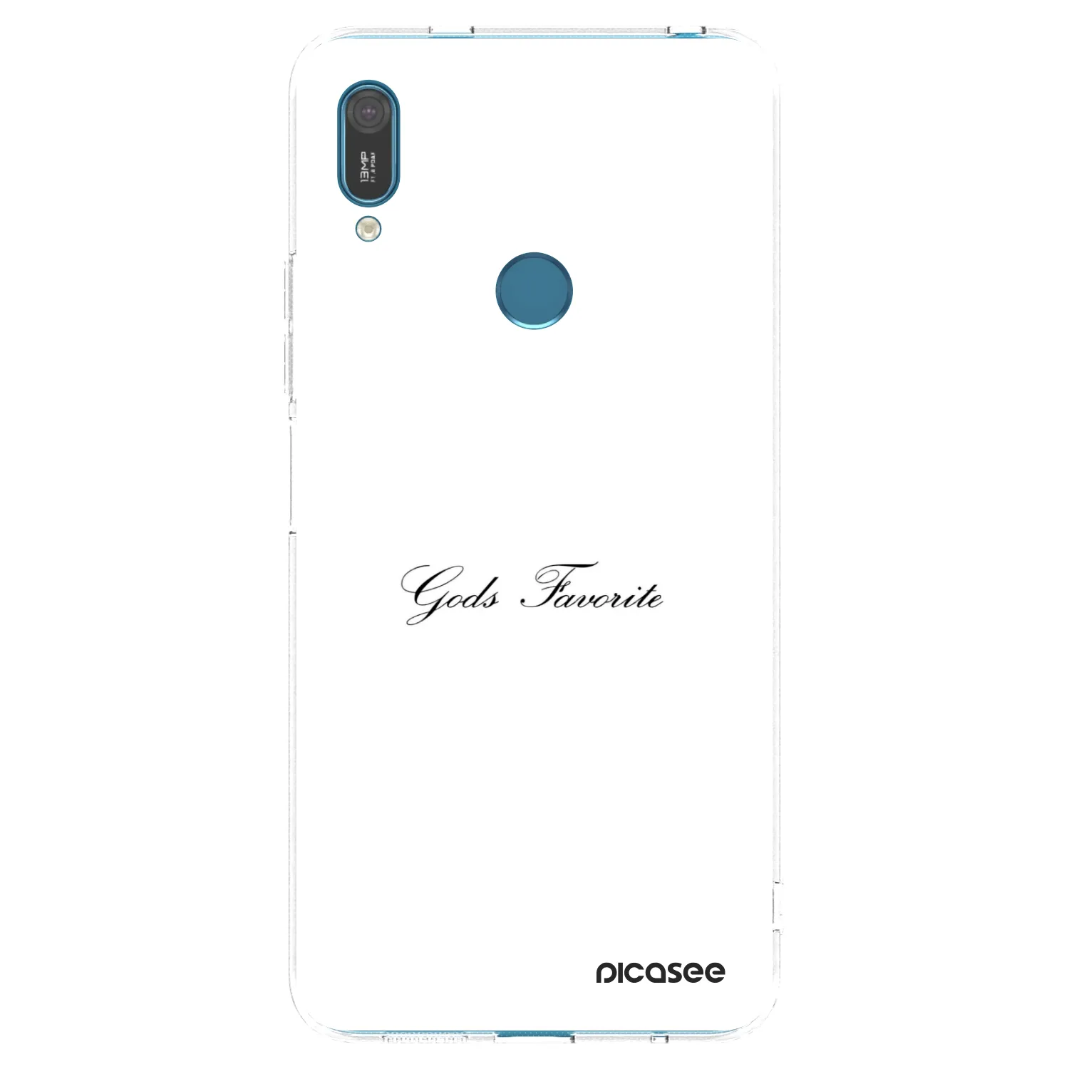 Picasee átlátszó szilikon tok az alábbi mobiltelefonokra Huawei Y7 2019 - Gods Favorite