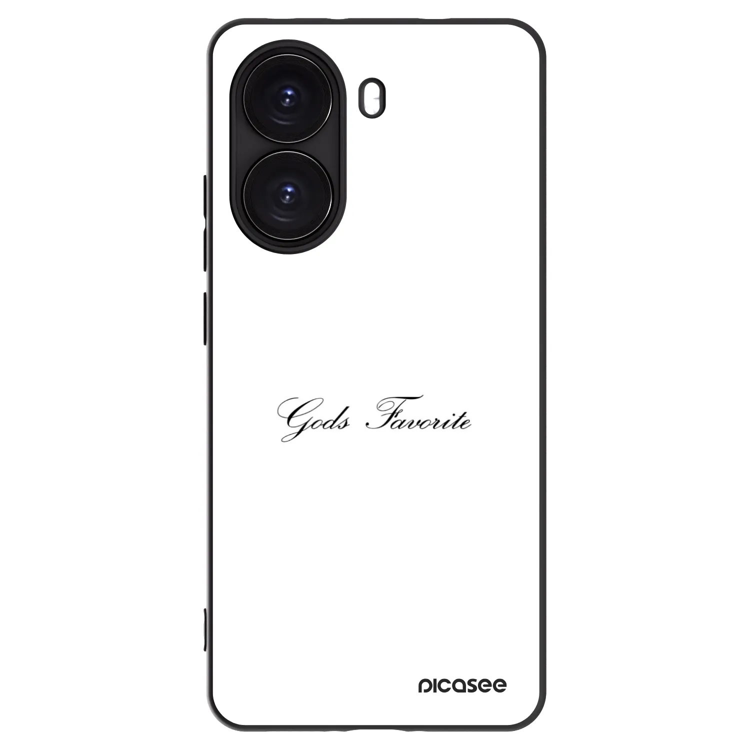 Picasee fekete szilikon tok az alábbi mobiltelefonokra Xiaomi Poco X7 Pro 5G - Gods Favorite