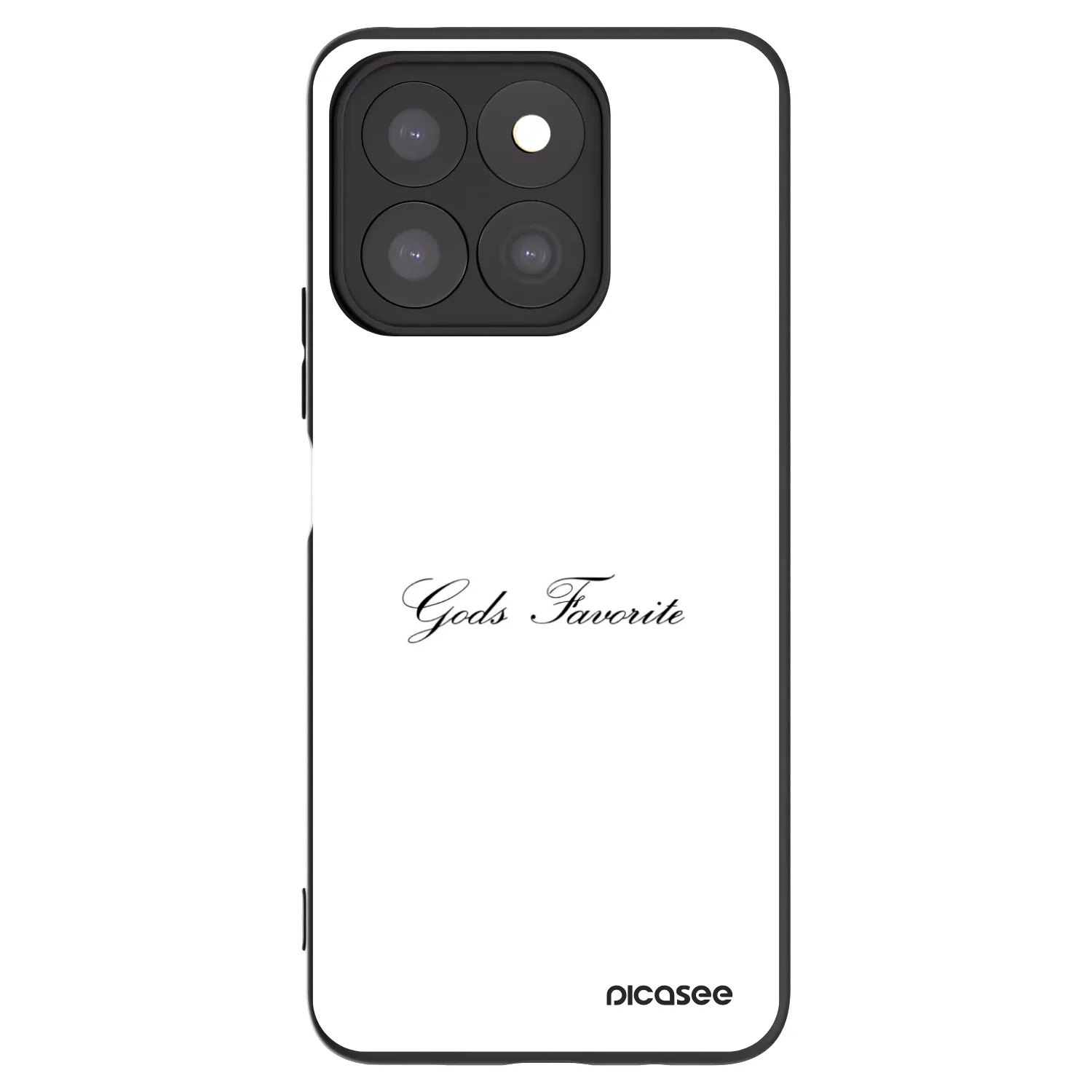 Picasee fekete szilikon tok az alábbi mobiltelefonokra Honor X8c - Gods Favorite