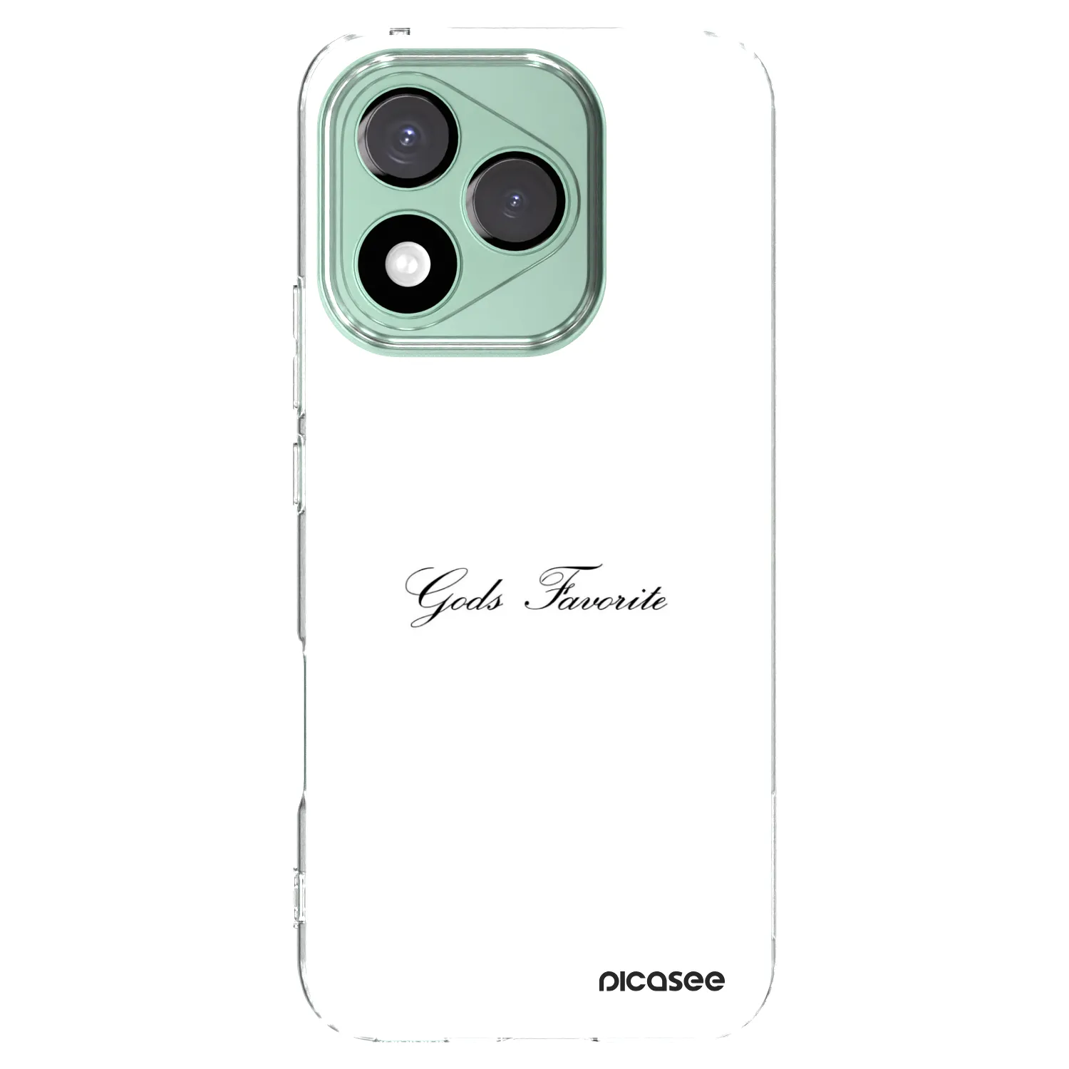 Picasee átlátszó szilikon tok az alábbi mobiltelefonokra Honor 400 Lite 5G - Gods Favorite