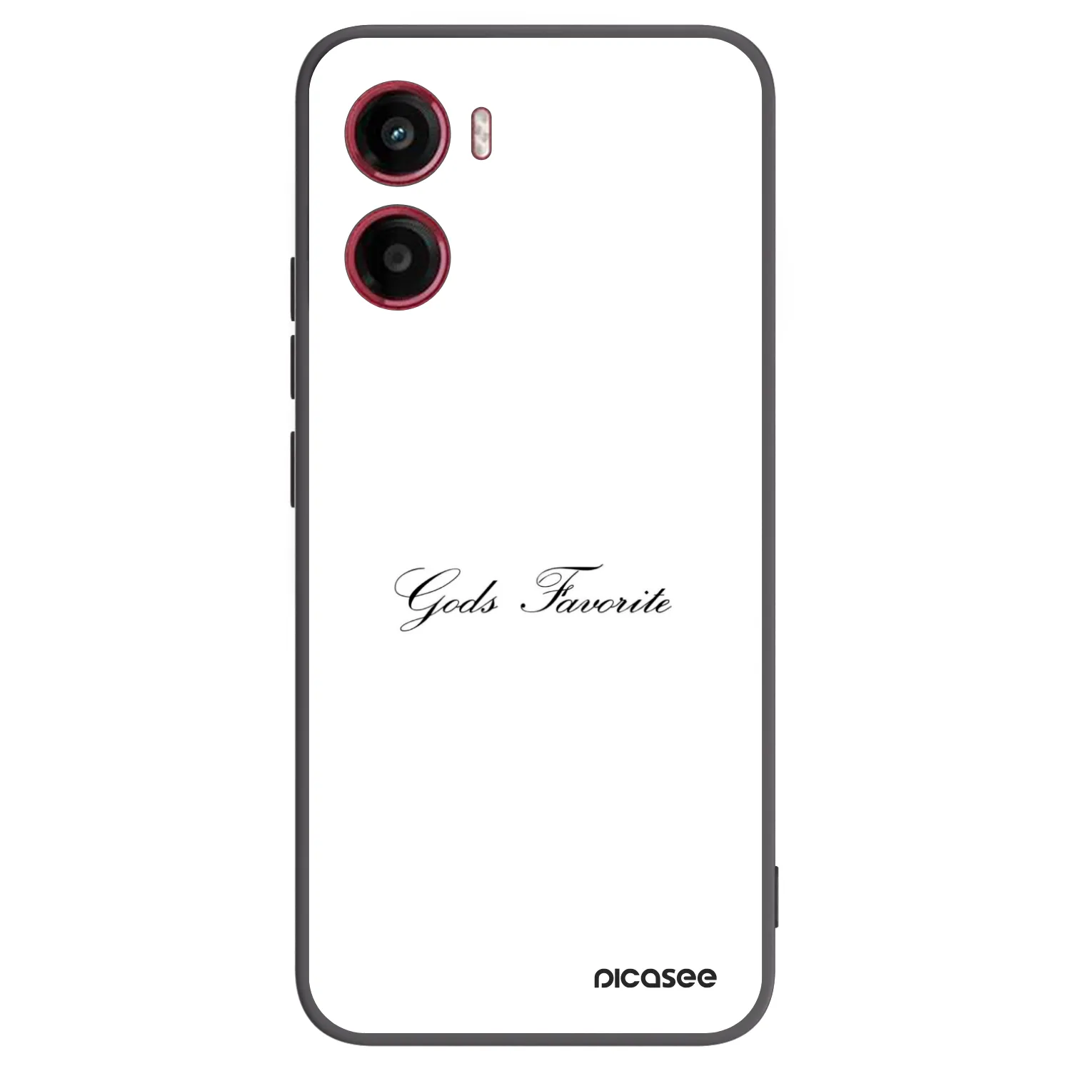Picasee fekete szilikon tok az alábbi mobiltelefonokra Motorola Moto G05 - Gods Favorite
