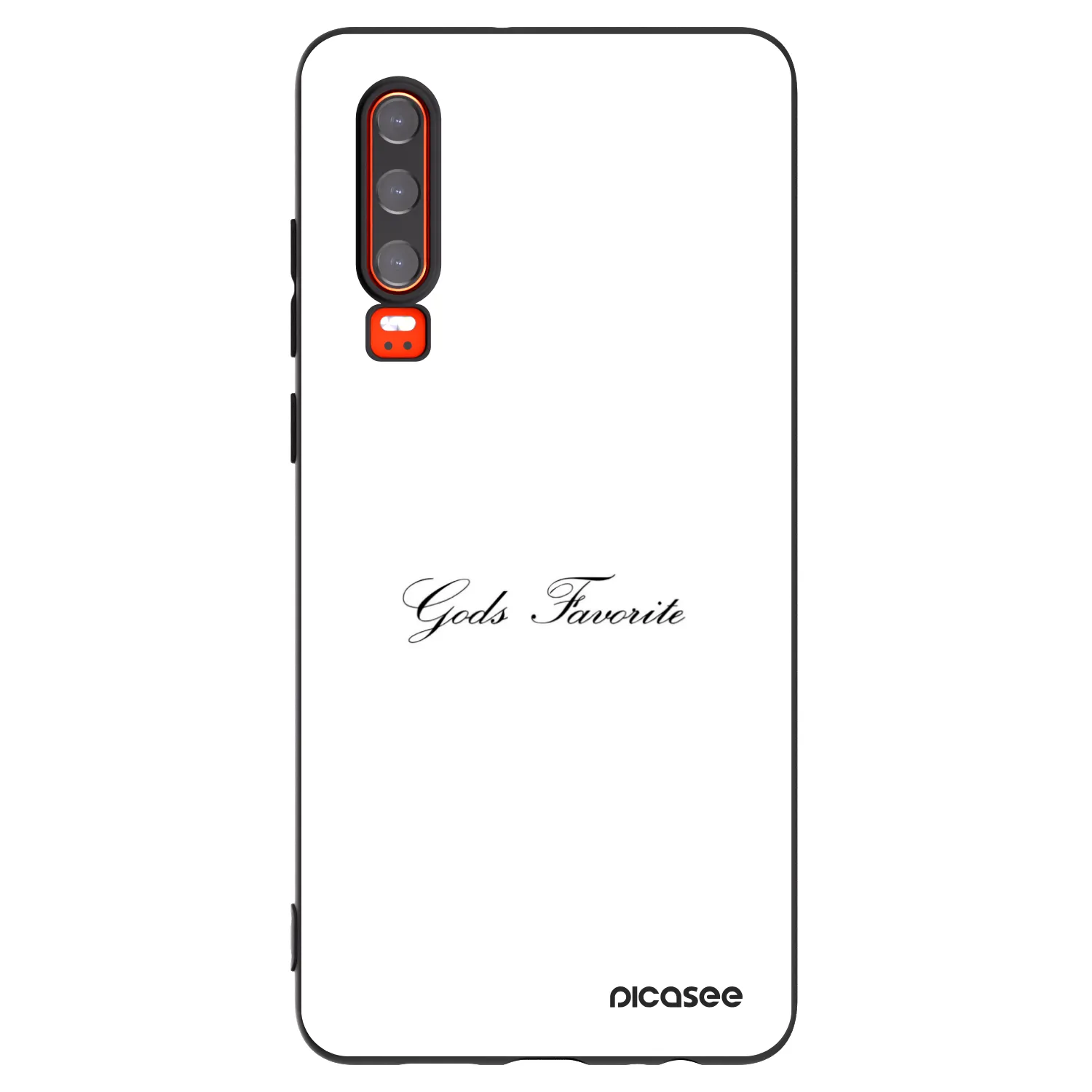 Picasee fekete szilikon tok az alábbi mobiltelefonokra Huawei P30 - Gods Favorite