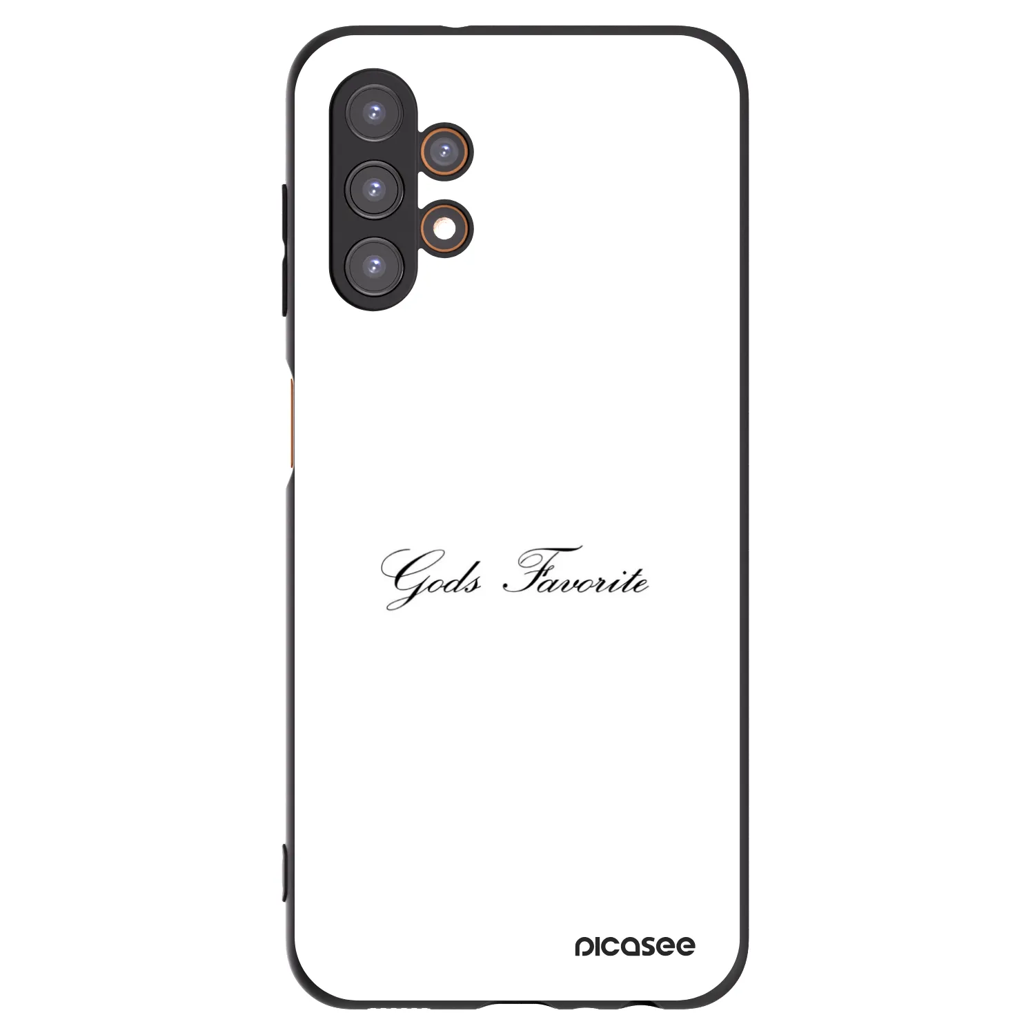 Picasee fekete szilikon tok az alábbi mobiltelefonokra Samsung Galaxy A13 5G - Gods Favorite