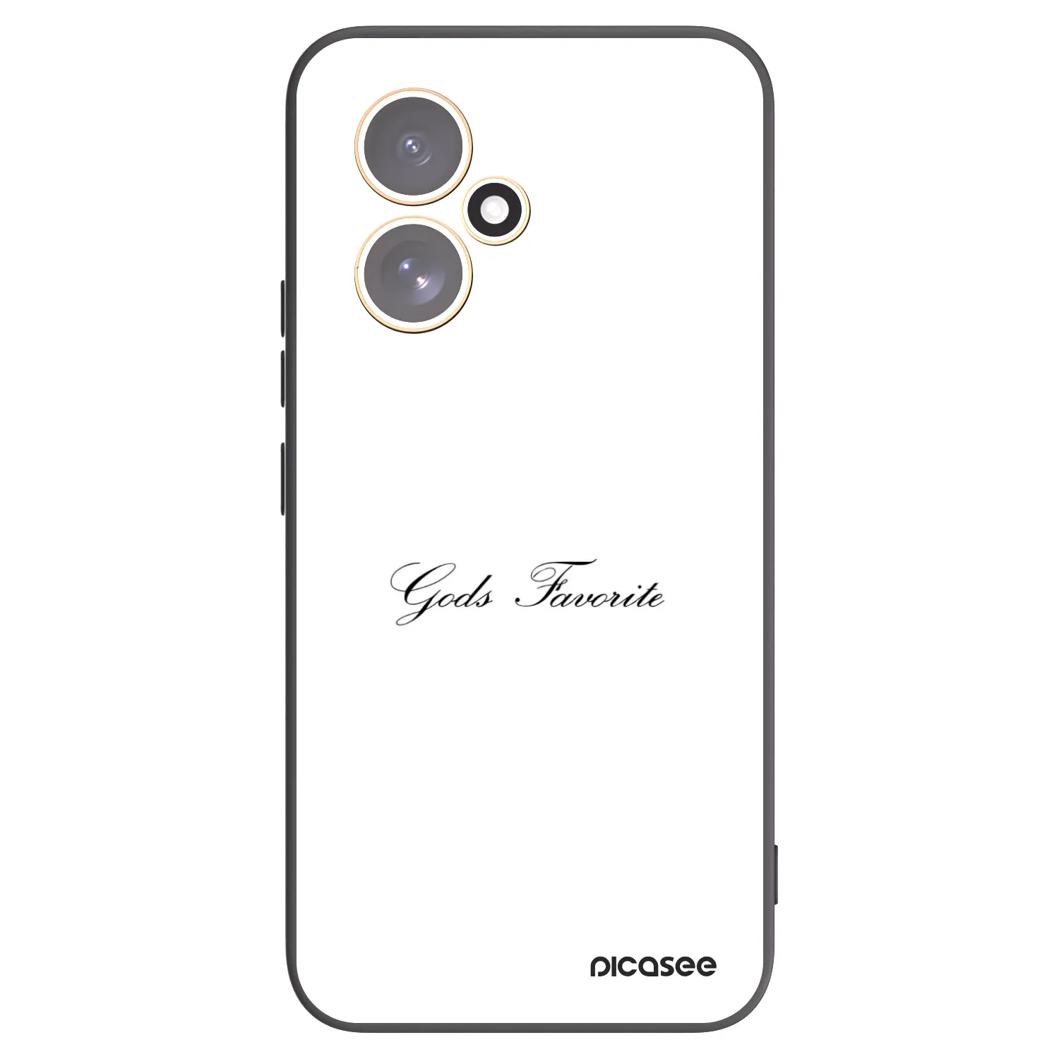 Picasee fekete szilikon tok az alábbi mobiltelefonokra Honor 400 5G - Gods Favorite