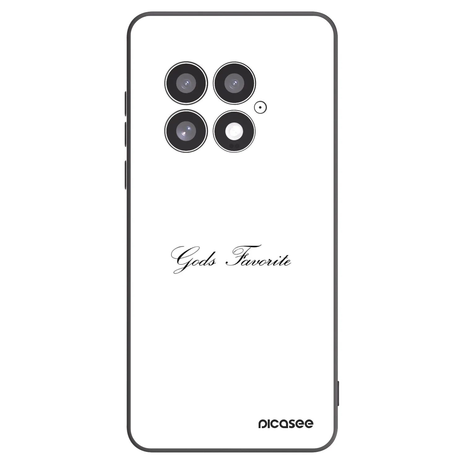 Picasee fekete szilikon tok az alábbi mobiltelefonokra OnePlus 13 5G - Gods Favorite