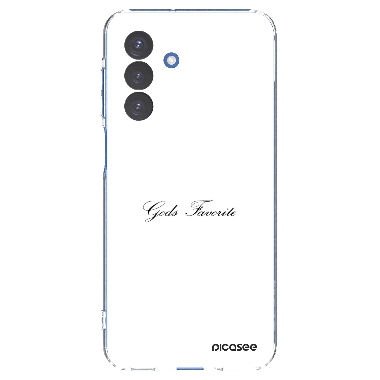 Picasee átlátszó szilikon tok az alábbi mobiltelefonokra Samsung Galaxy A17 5G - Gods Favorite