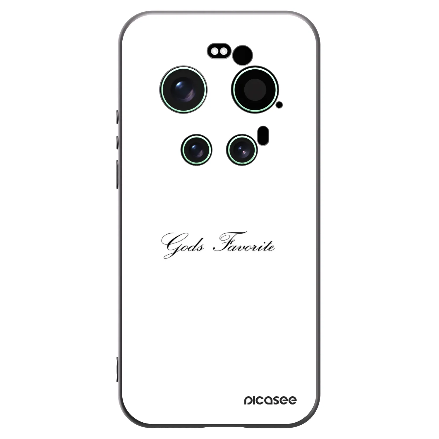 Picasee fekete szilikon tok az alábbi mobiltelefonokra Xiaomi 17 Ultra - Gods Favorite