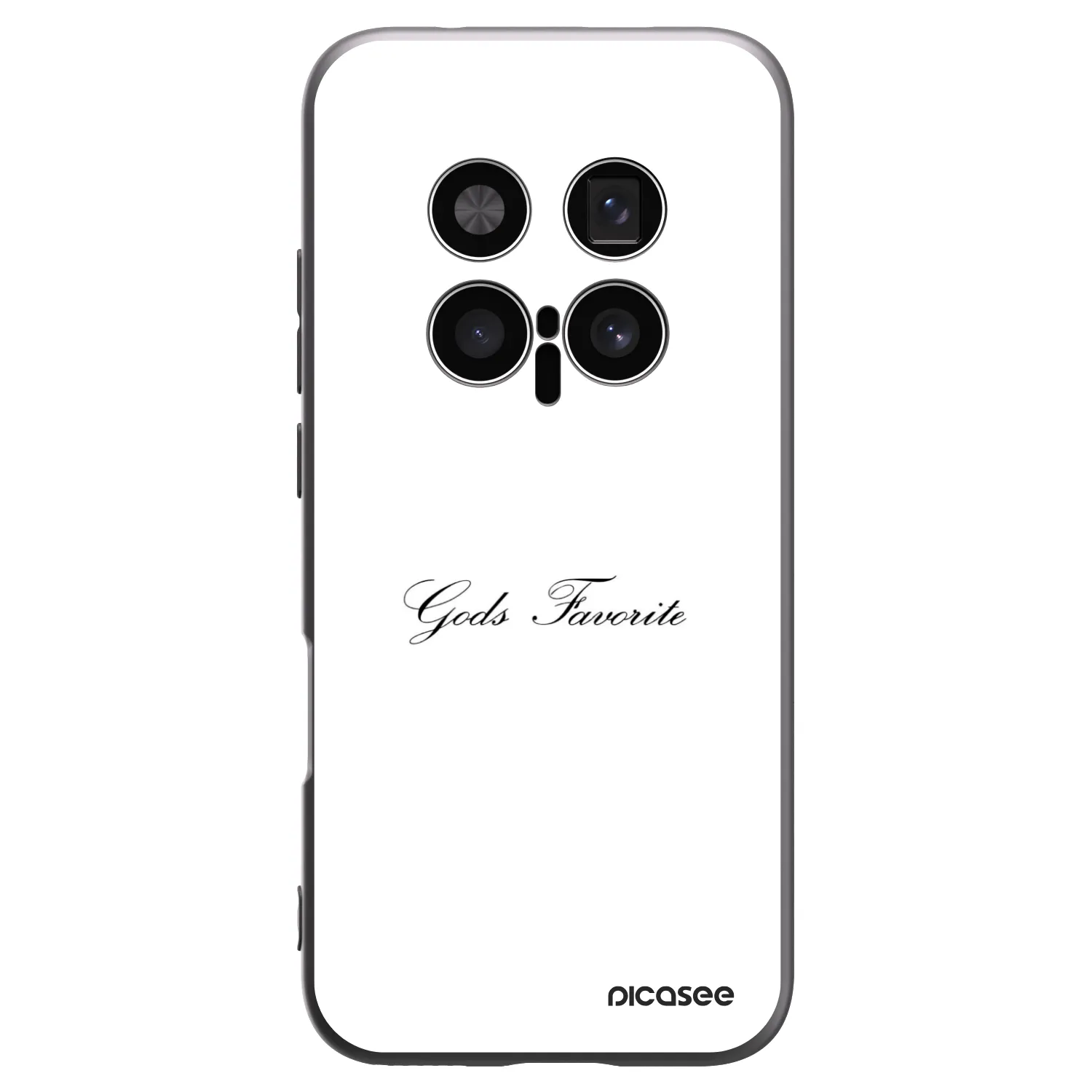 Picasee fekete szilikon tok az alábbi mobiltelefonokra Honor Magic8 Pro 5G - Gods Favorite