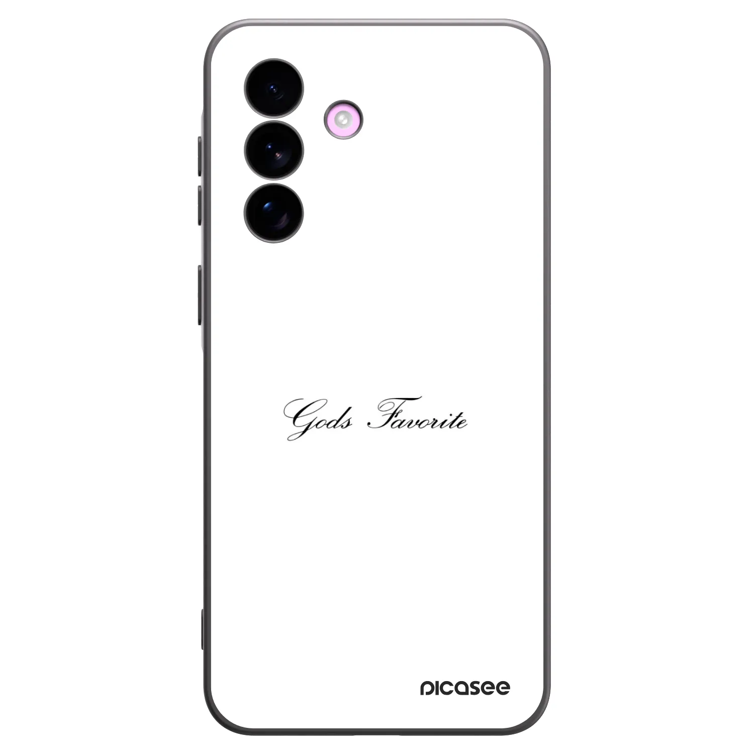 Picasee fekete szilikon tok az alábbi mobiltelefonokra Samsung Galaxy A57 5G - Gods Favorite