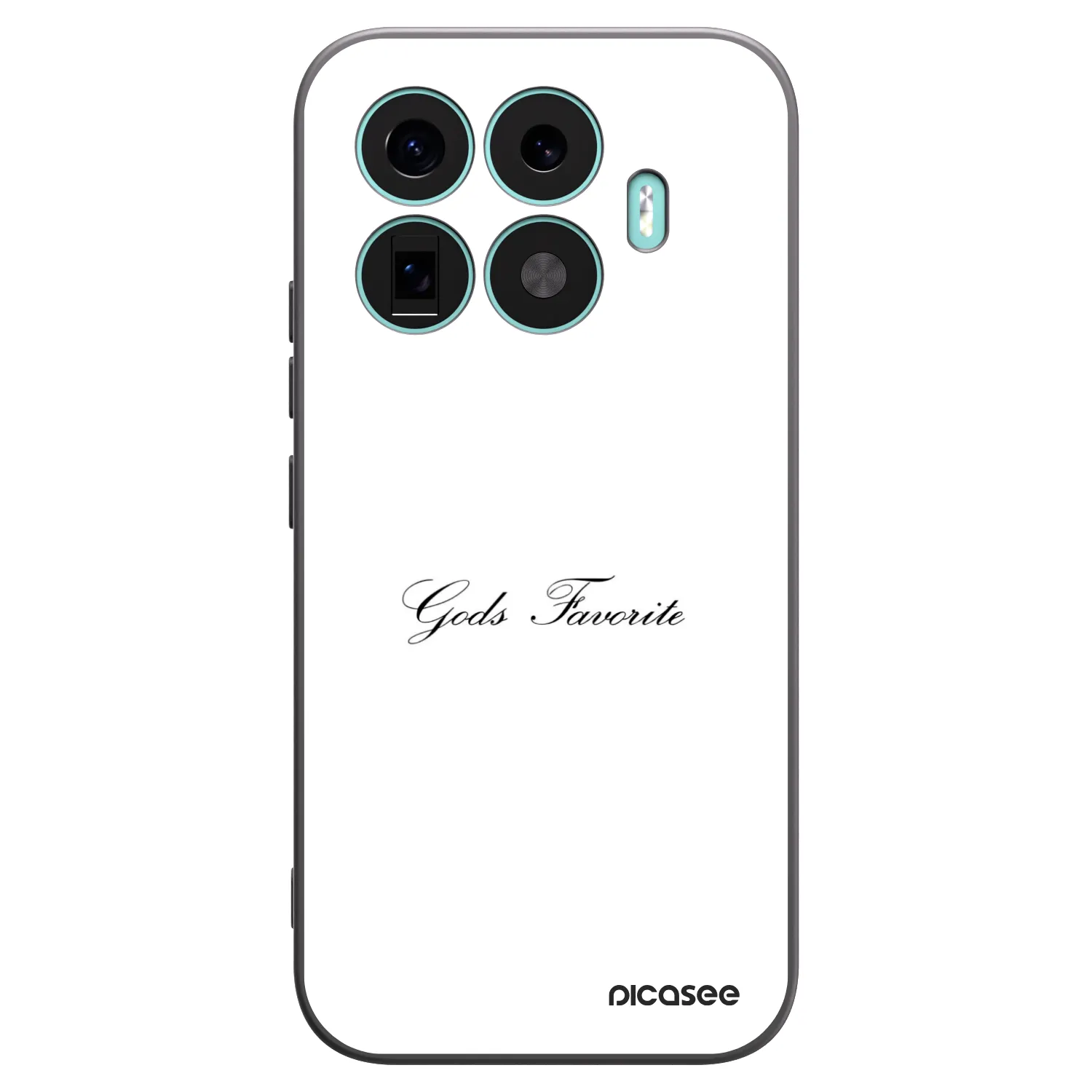 Picasee fekete szilikon tok az alábbi mobiltelefonokra Xiaomi 17T - Gods Favorite