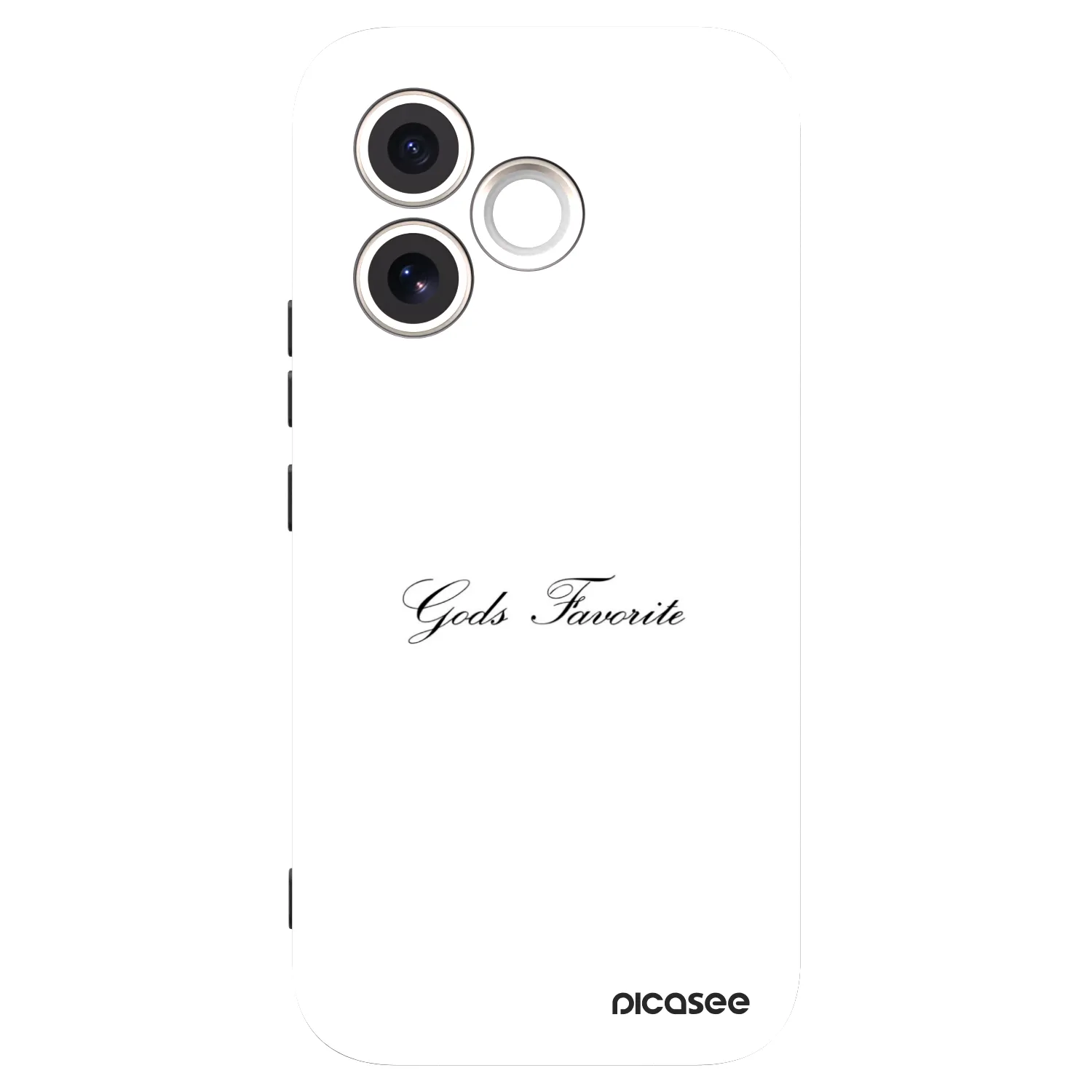 Picasee fekete szilikon tok az alábbi mobiltelefonokra Honor 600 Lite - Gods Favorite